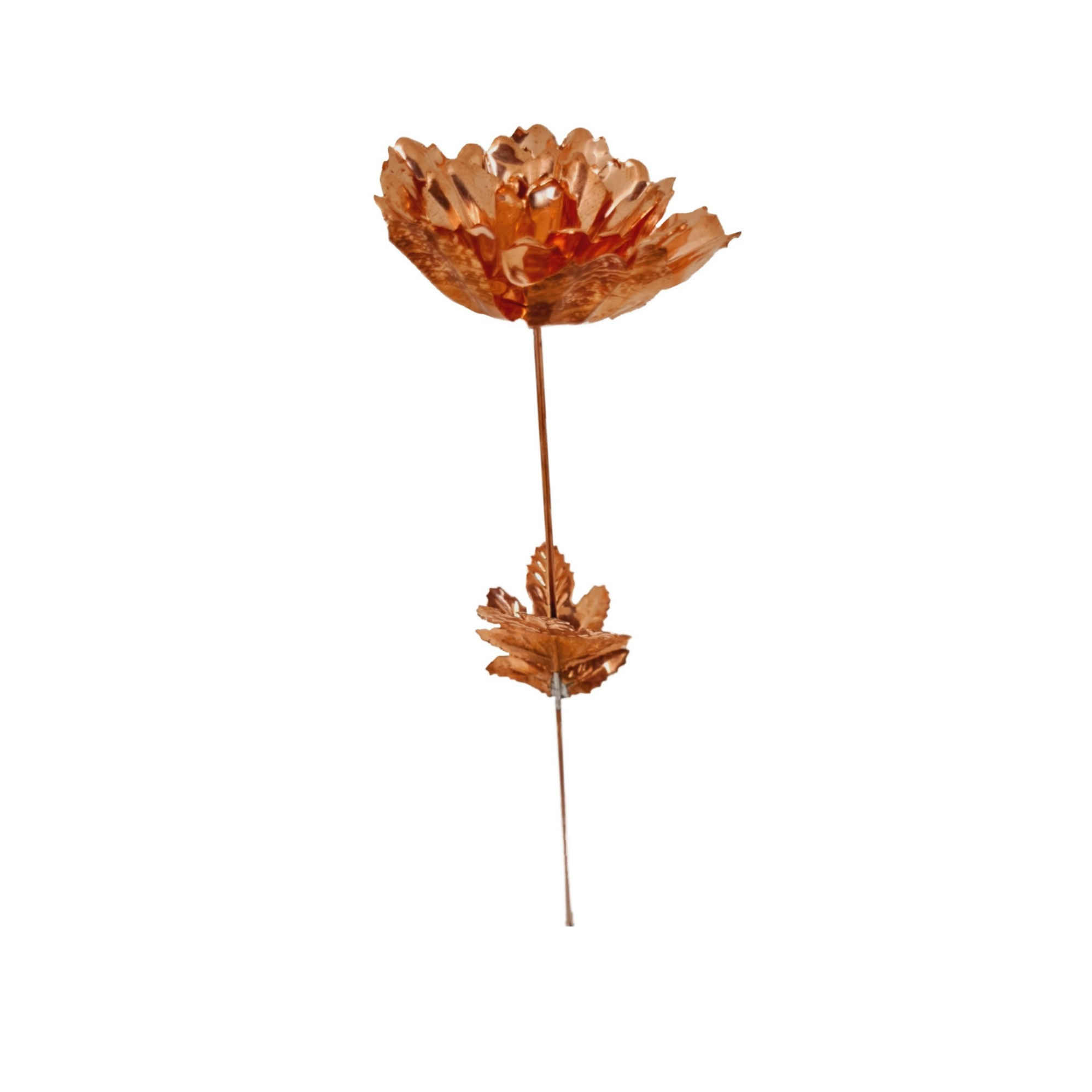 Dekorative Kupferblume – Symbolik, Schönheit & Kulturelle Florale Kunst für Zuhause (x3)