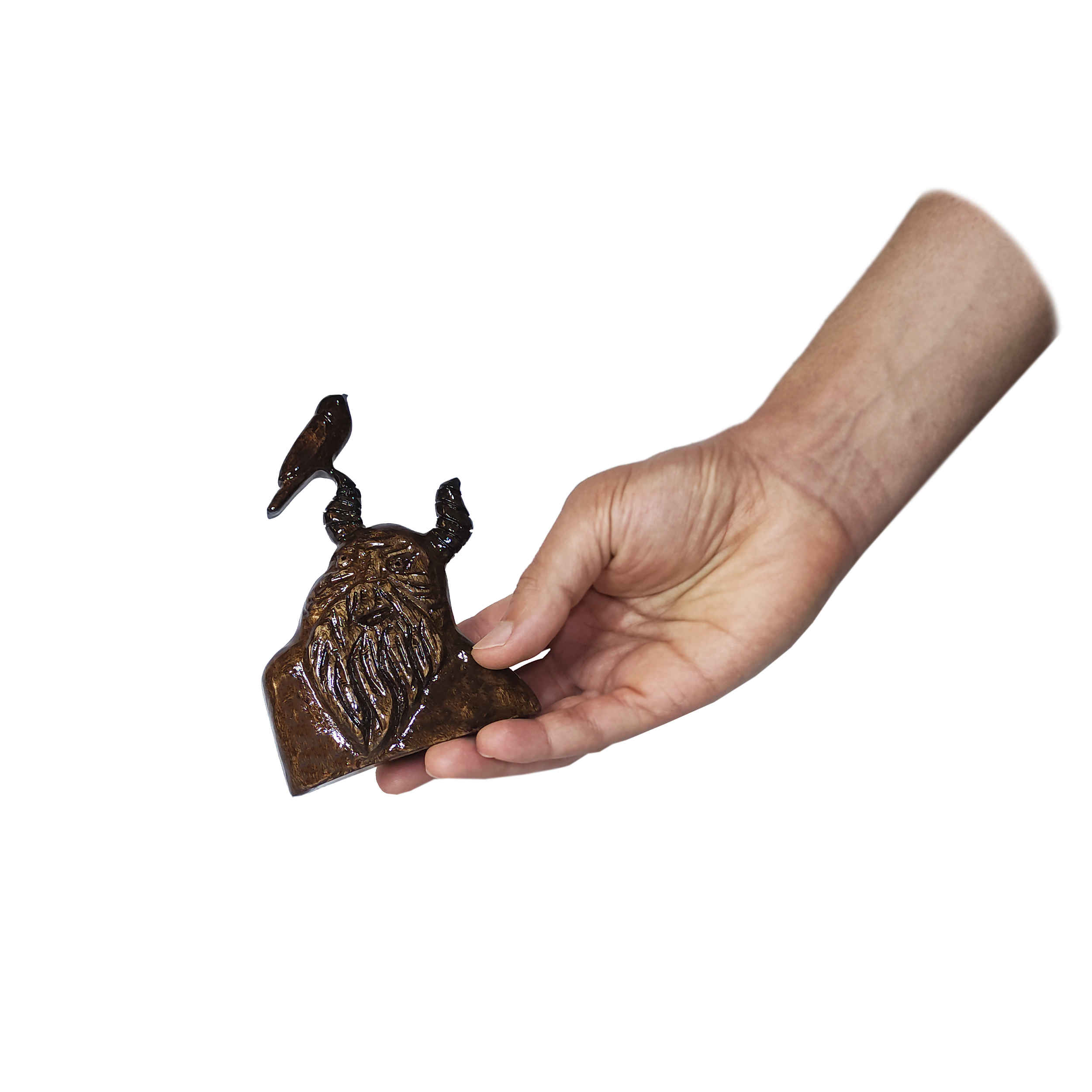 Dekorative Holz-Vogelfigur – Handgefertigt, ideal als Geschenk & Dekoration.