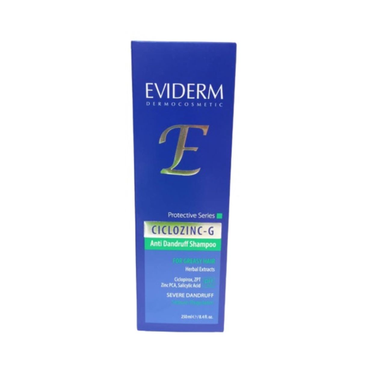 Eviderm Anti-Schuppen Shampoo für fettiges Haar, 250 ml