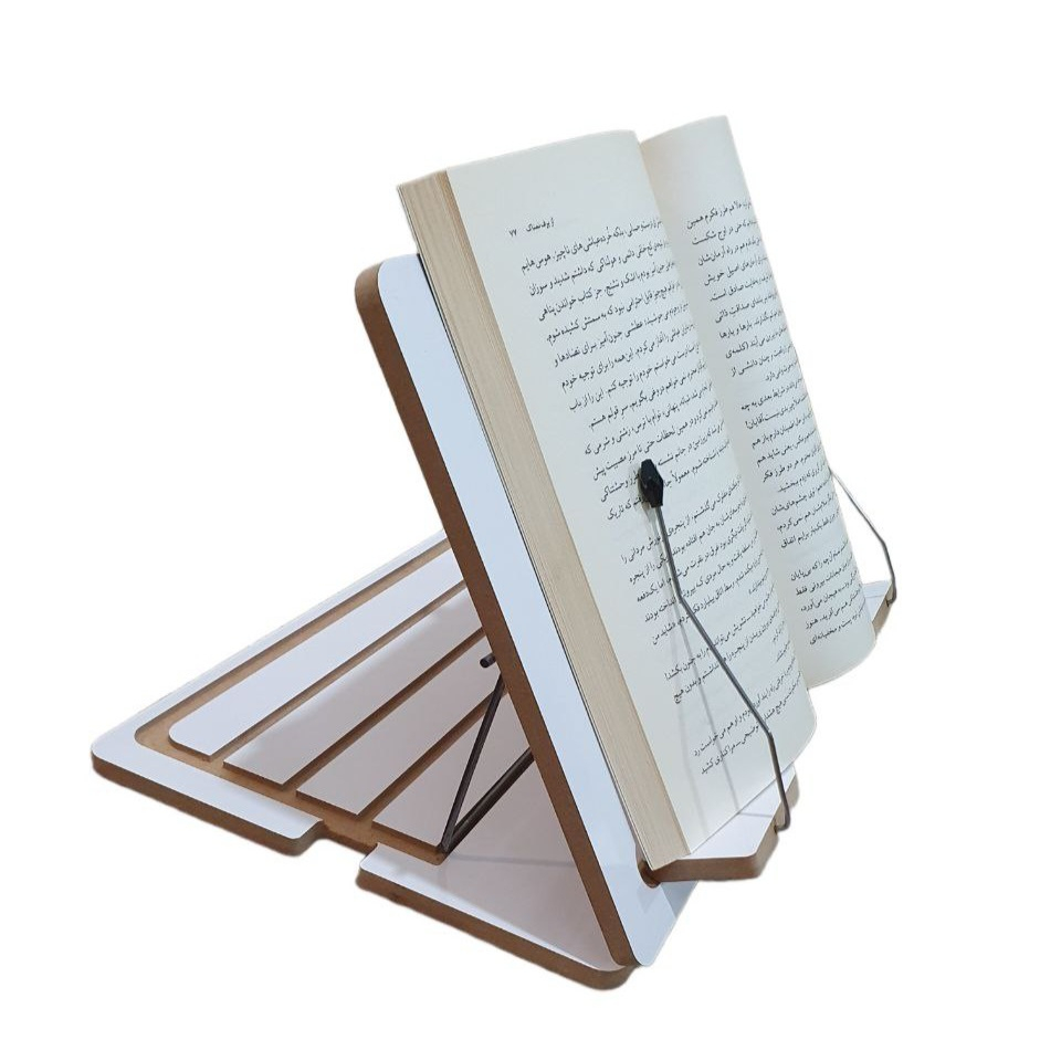 Faltbarer Holz-Buchständer – Perfekt für Bücher, Tablets und Laptops