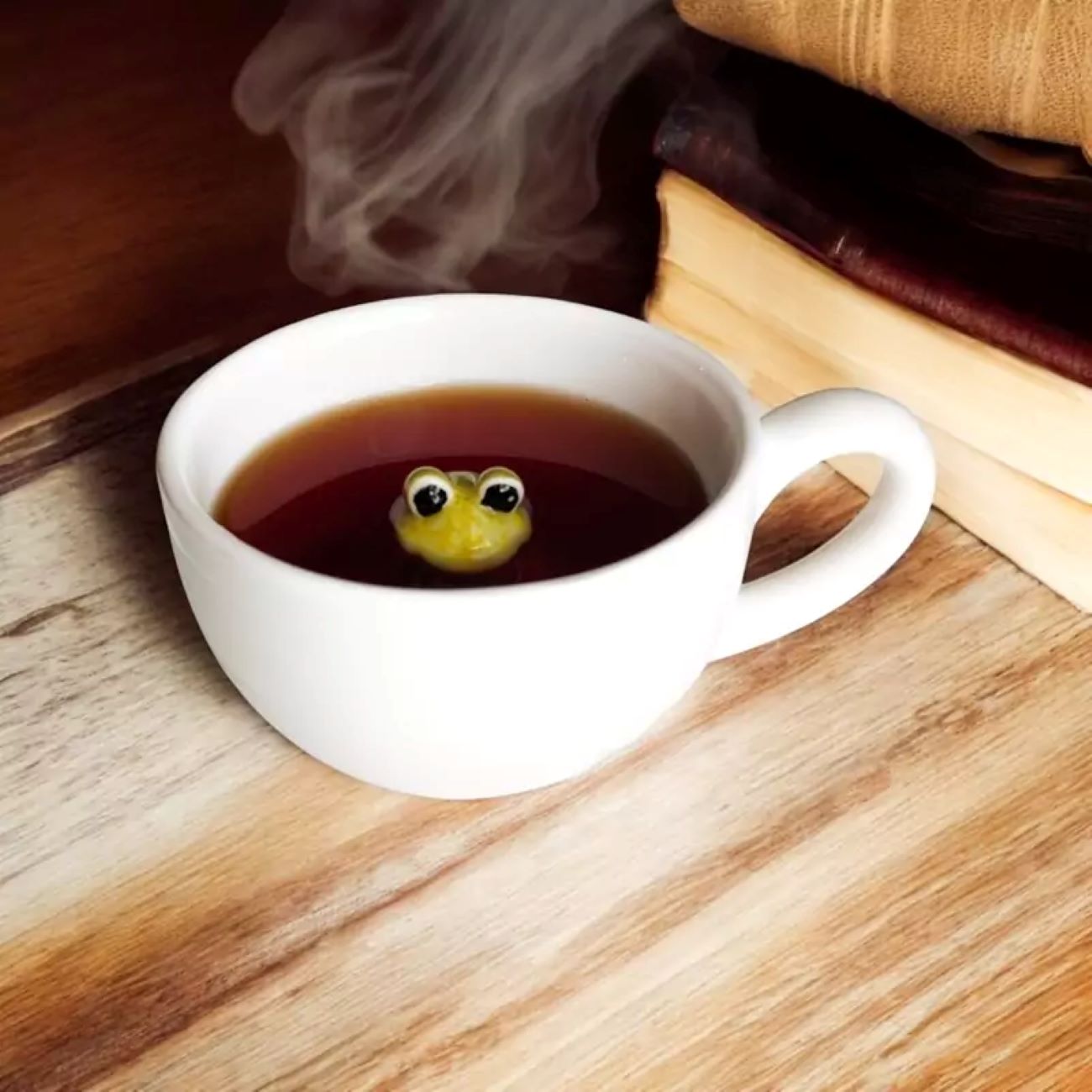 Keramiktasse mit Fantasy-Froschfigur – Geeignet für den Alltag & als Geschenk