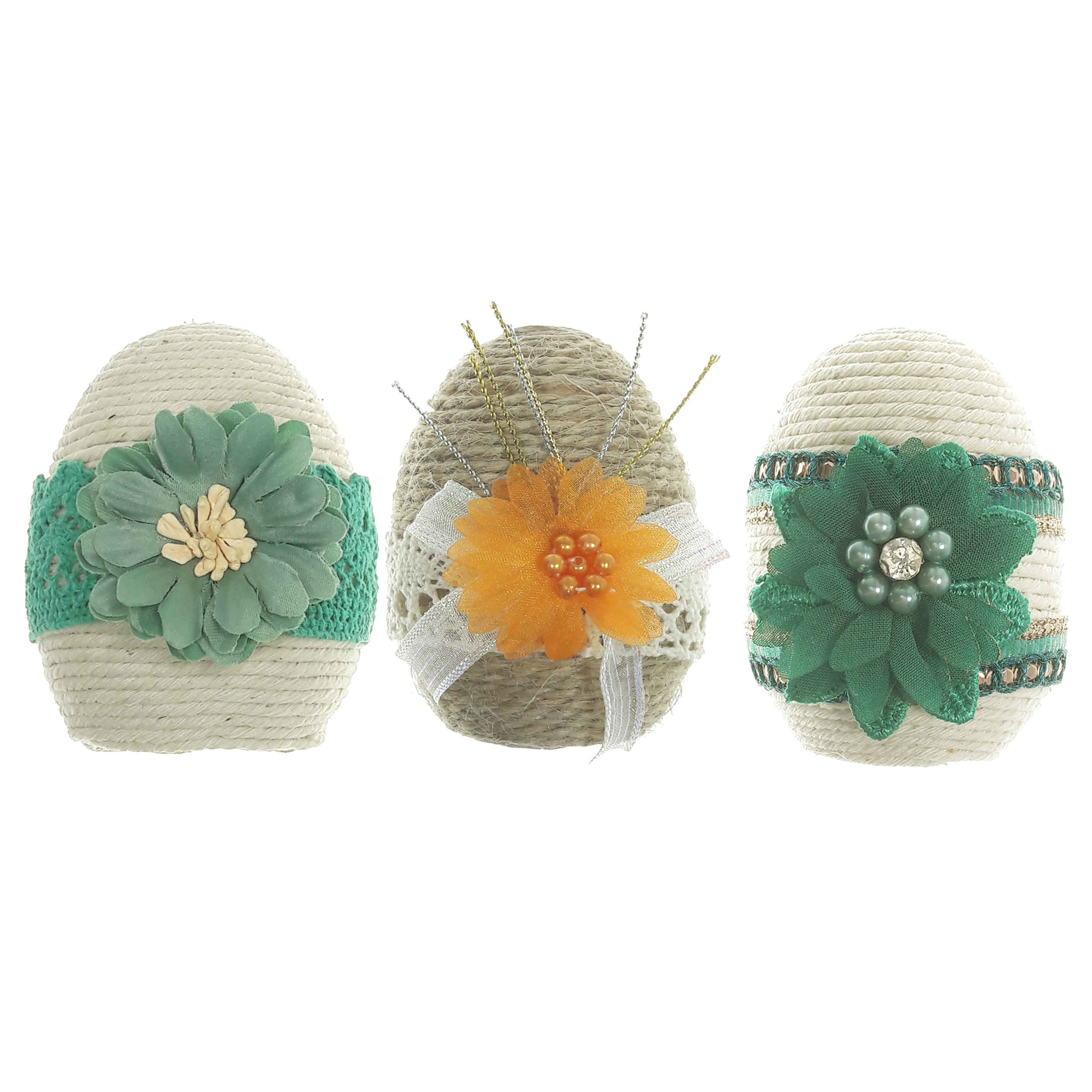 Bemalte Eier für Nowruz – Perfekt für Haftseen-Dekor (3er-Set)