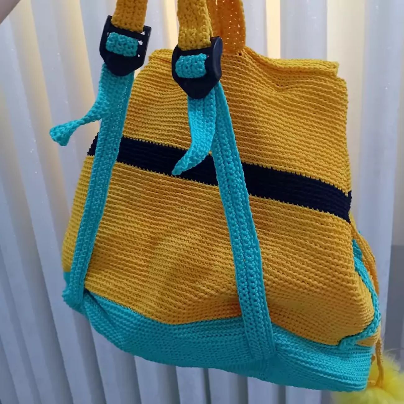 Handgefertigte Häkeltasche im Minion-Design für Kinder – Süßes und Einzigartiges Accessoire