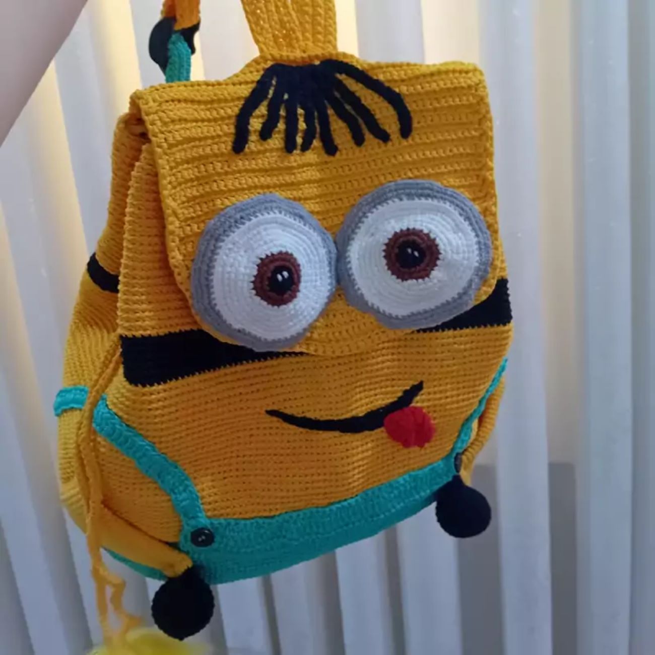 Handgefertigte Häkeltasche im Minion-Design für Kinder – Süßes und Einzigartiges Accessoire
