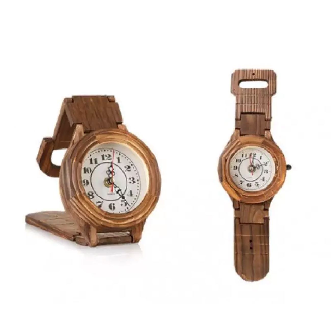 Handgefertigte Harz-Wanduhr – Abstrakter Stil Dunkelheit