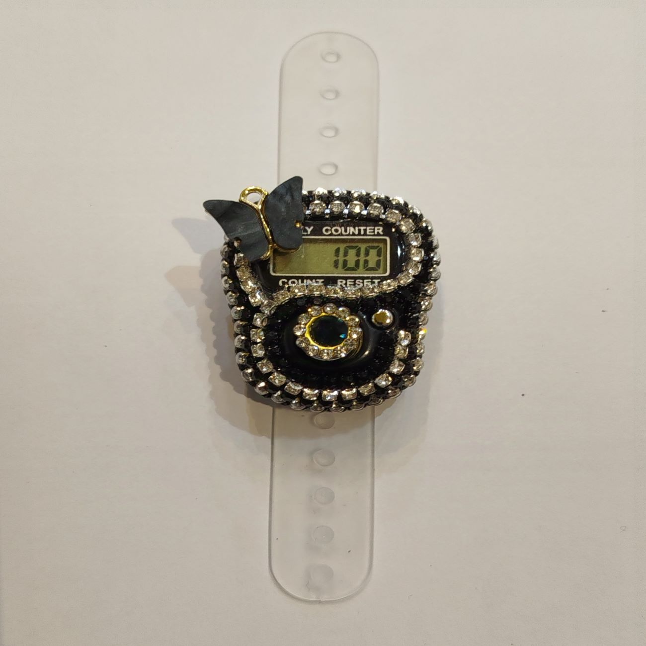 Hochwertiger Perlen-Salawat-Zähler – Schmetterlingsdesign