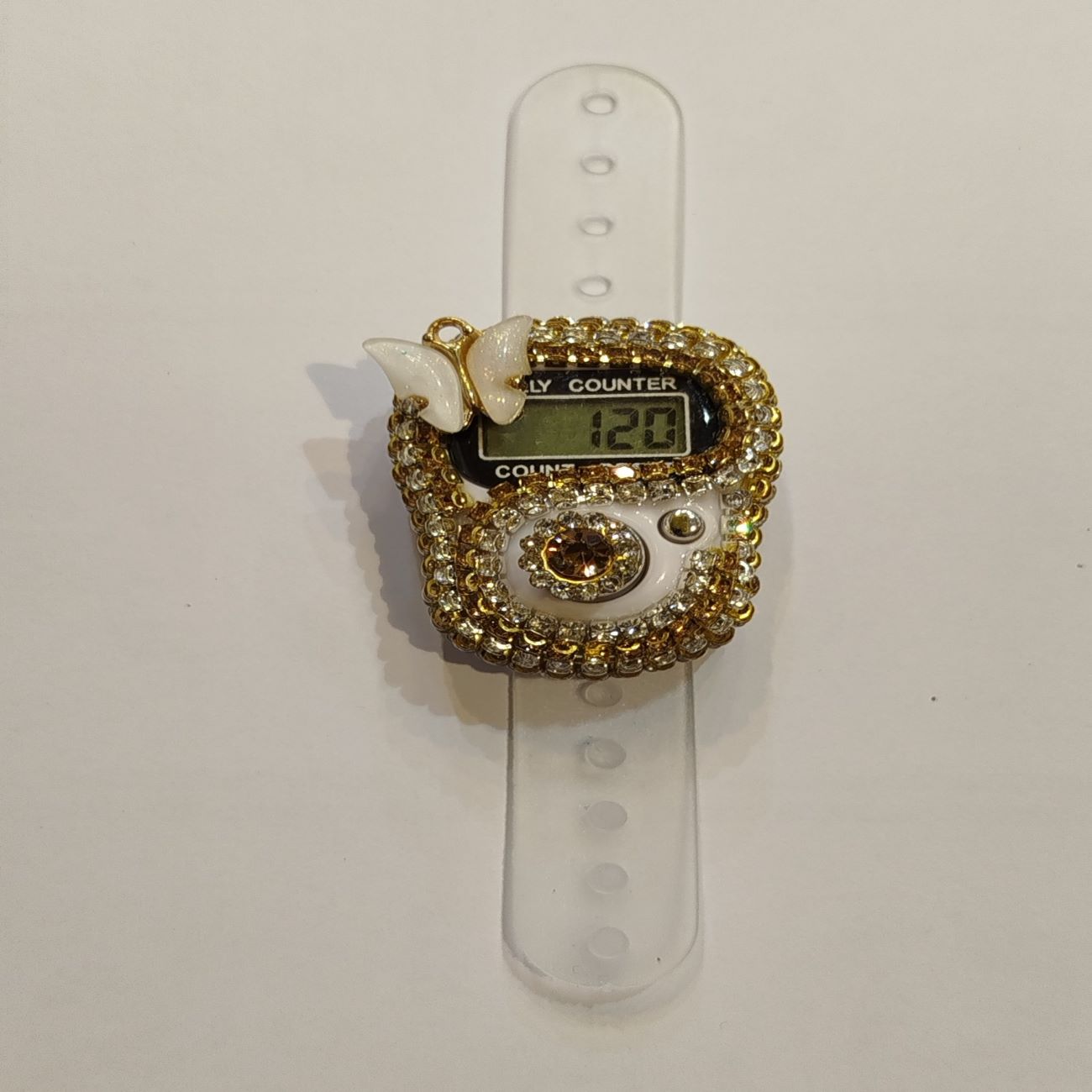 Hochwertiger Perlen-Salawat-Zähler – Schmetterlingsdesign