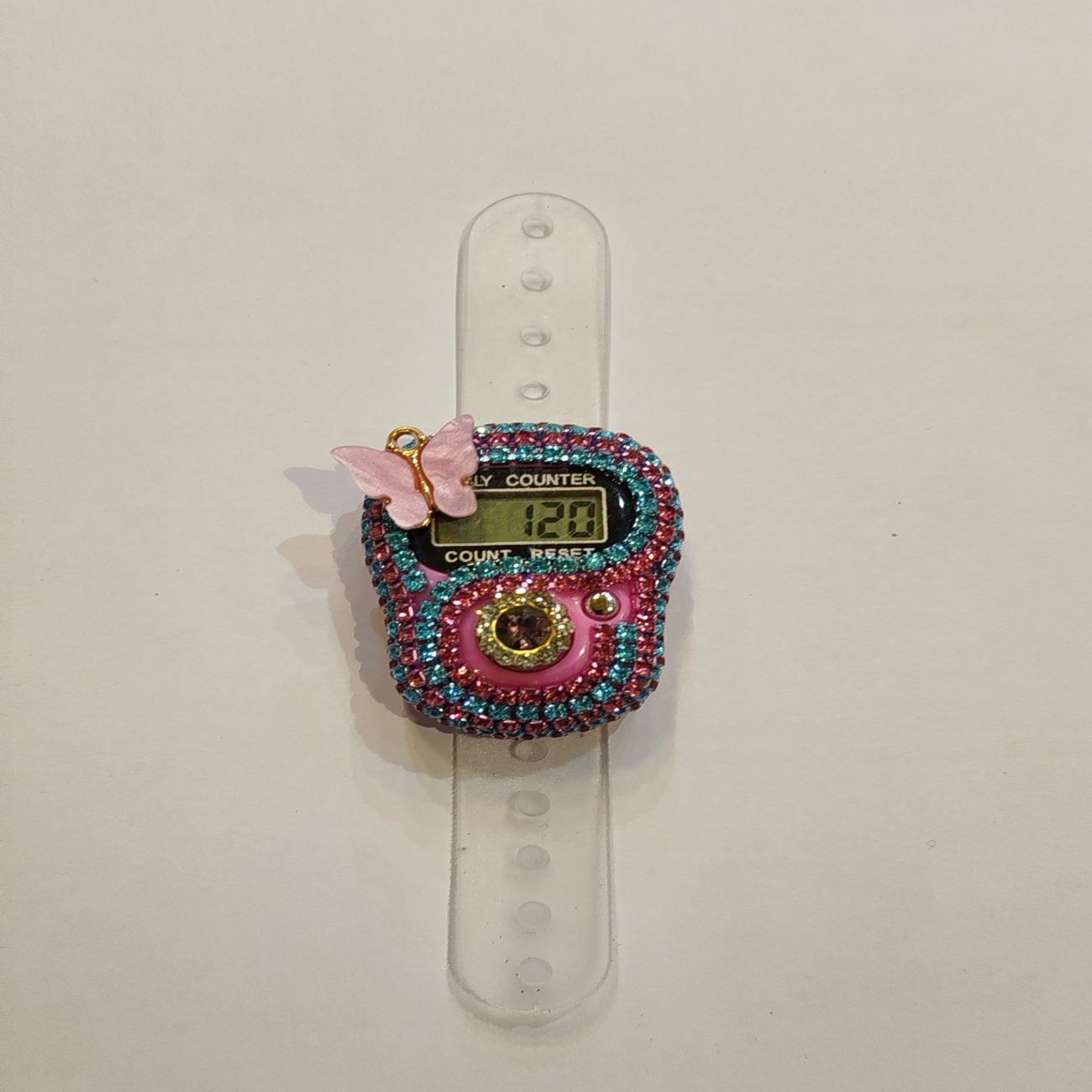 Hochwertiger Perlen-Salawat-Zähler – Schmetterlingsdesign