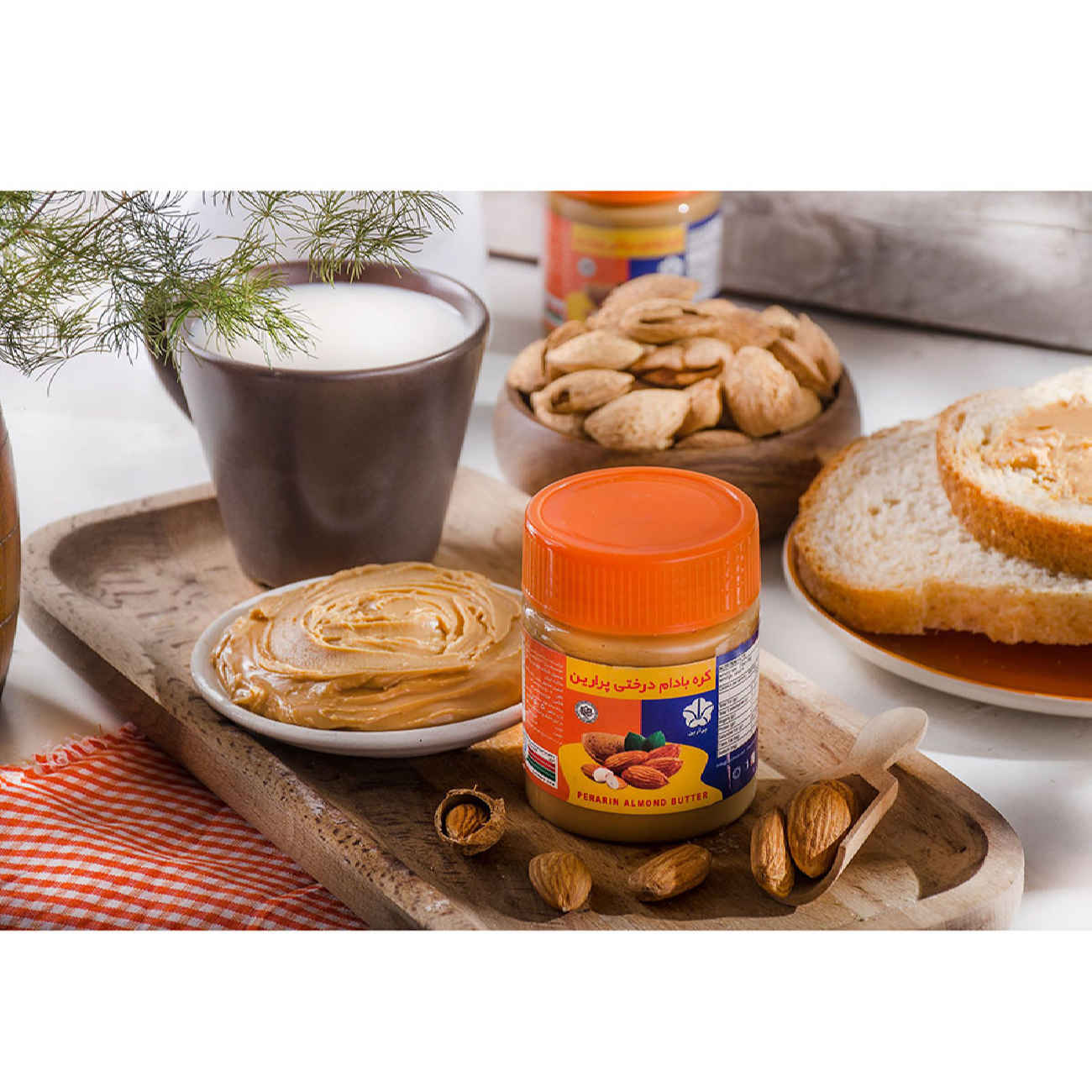 Mandelbutter aus Iran – Geschmackvoll & Gesund, 250 g (x2)