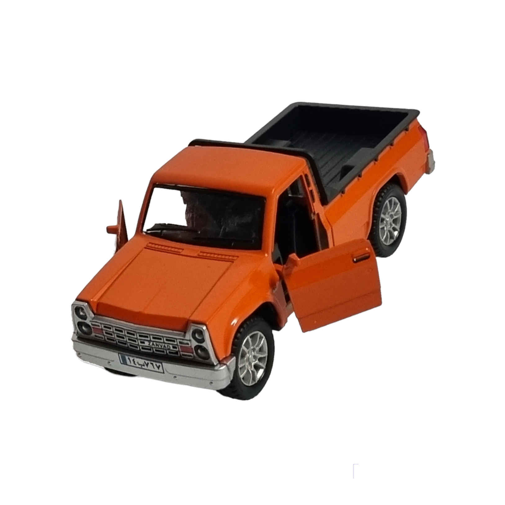 Nissan Junior 2000 Pickup Truck Spielzeug – Geeignet für Frachttransport in Orange