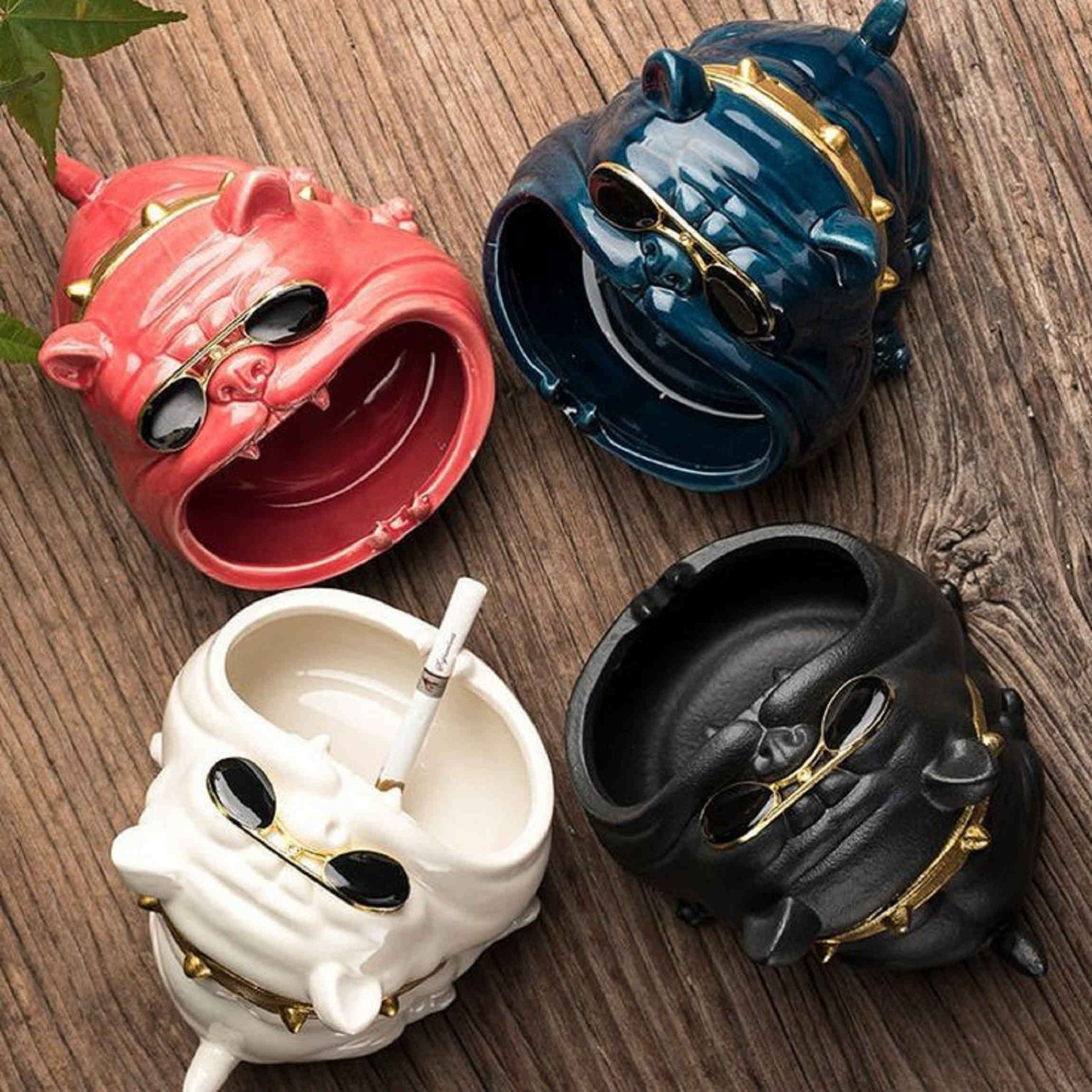 Aschenbecher – Perfektes Geschenk für Raucher mit Hundedesign