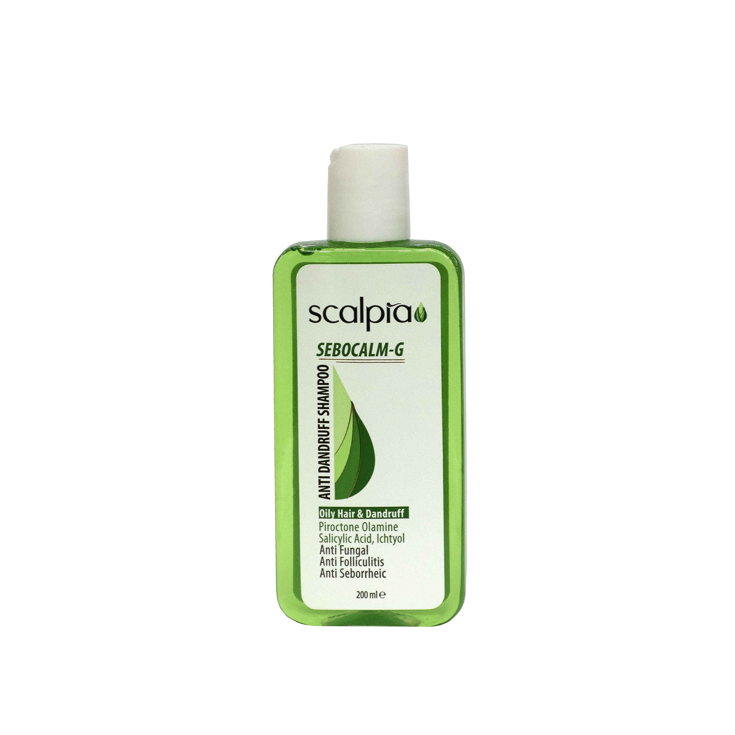 Scalpia Anti-Pilz Shampoo für fettiges Haar mit Piroctonolamin (2er Pack)