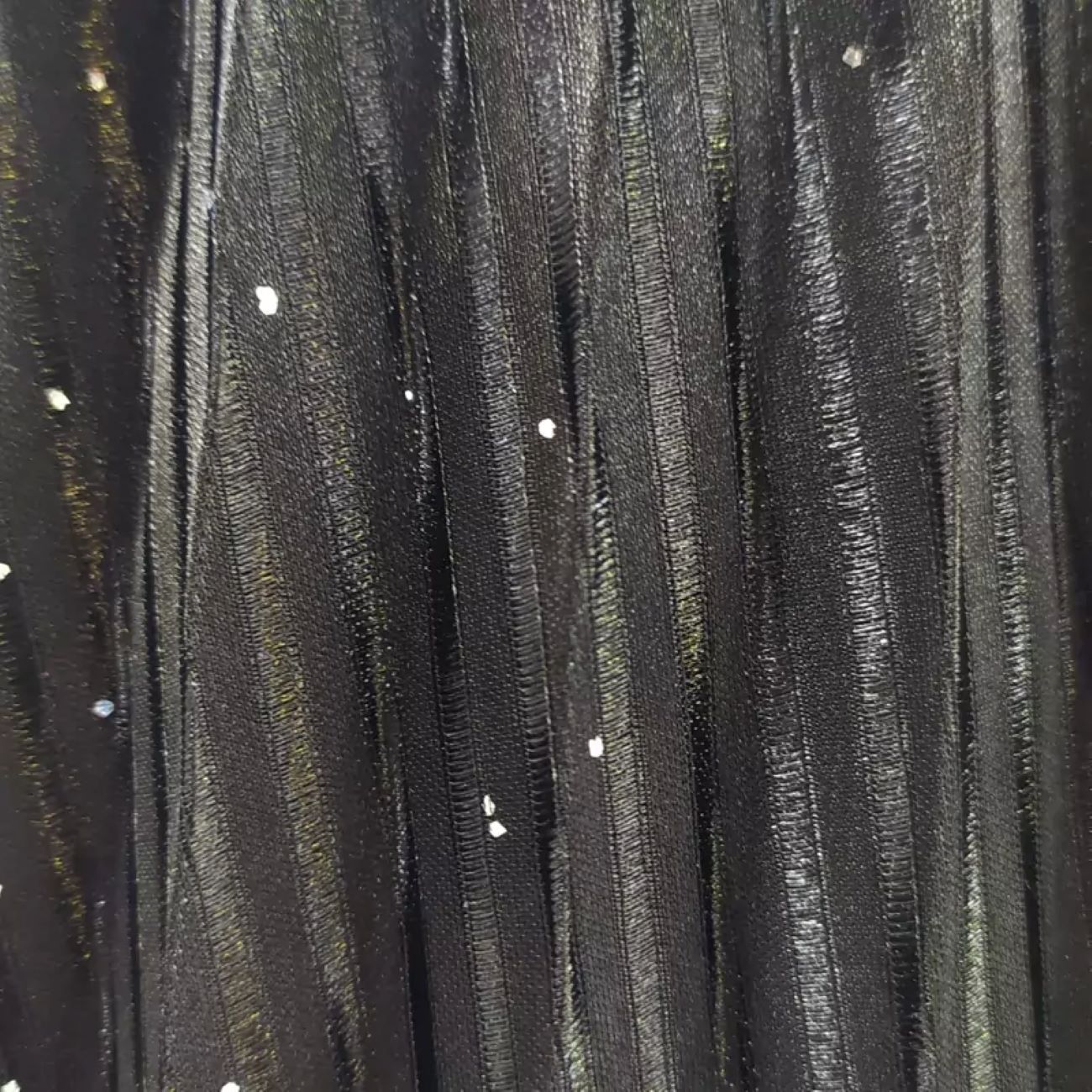 Kleiner Lurex-Faltrock mit elastischem Bund – Elegant und stylisch