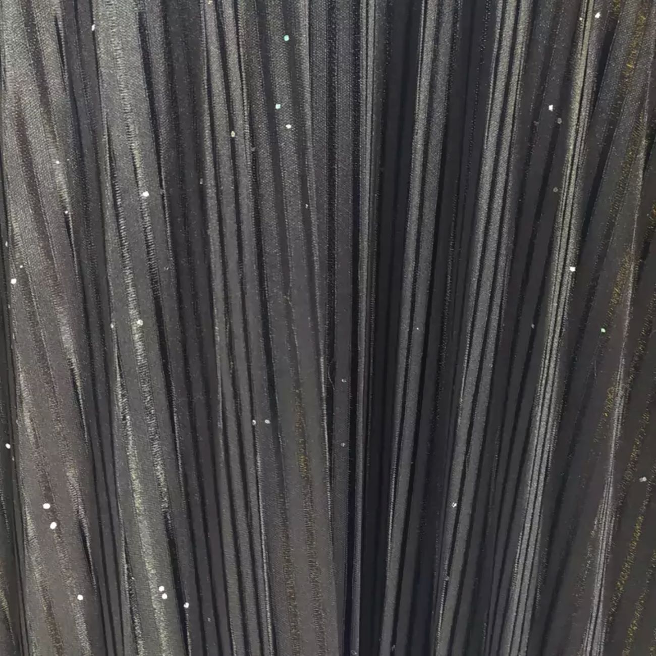 Kleiner Lurex-Faltrock mit elastischem Bund – Elegant und stylisch