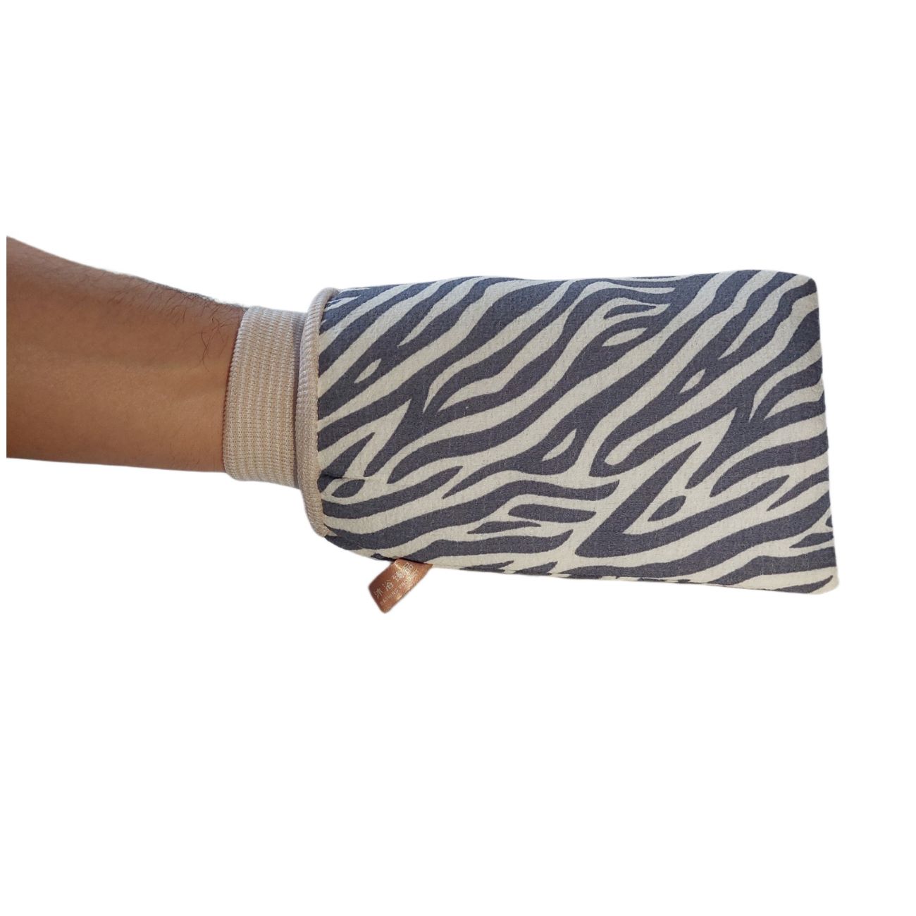 Traditionelles Persisches Bade-Handschuh – Streifen-Design, Entfernt Tote Hautzellen (x5)