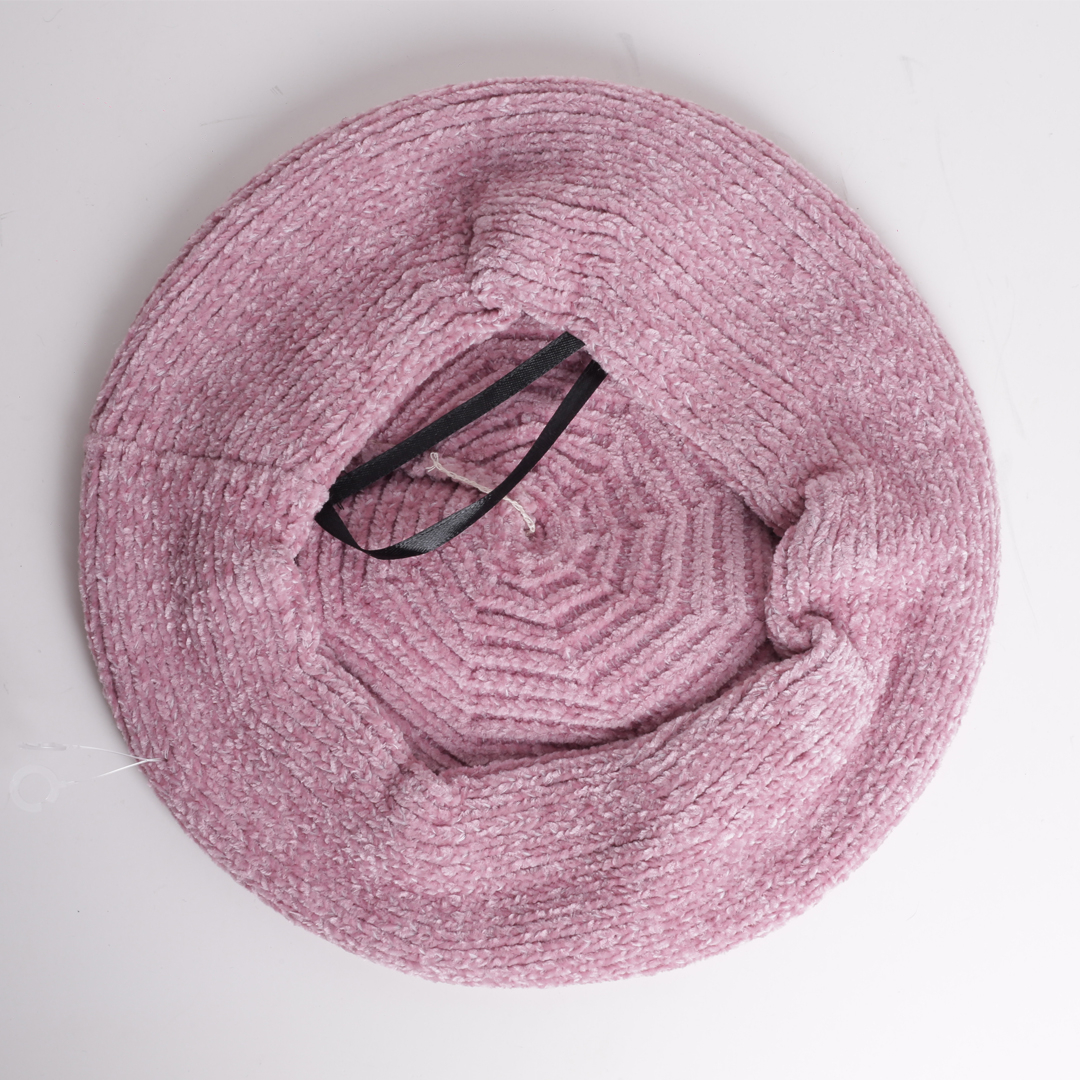 Samt-Baskenmütze für Damen – Modisch, warm & bequem