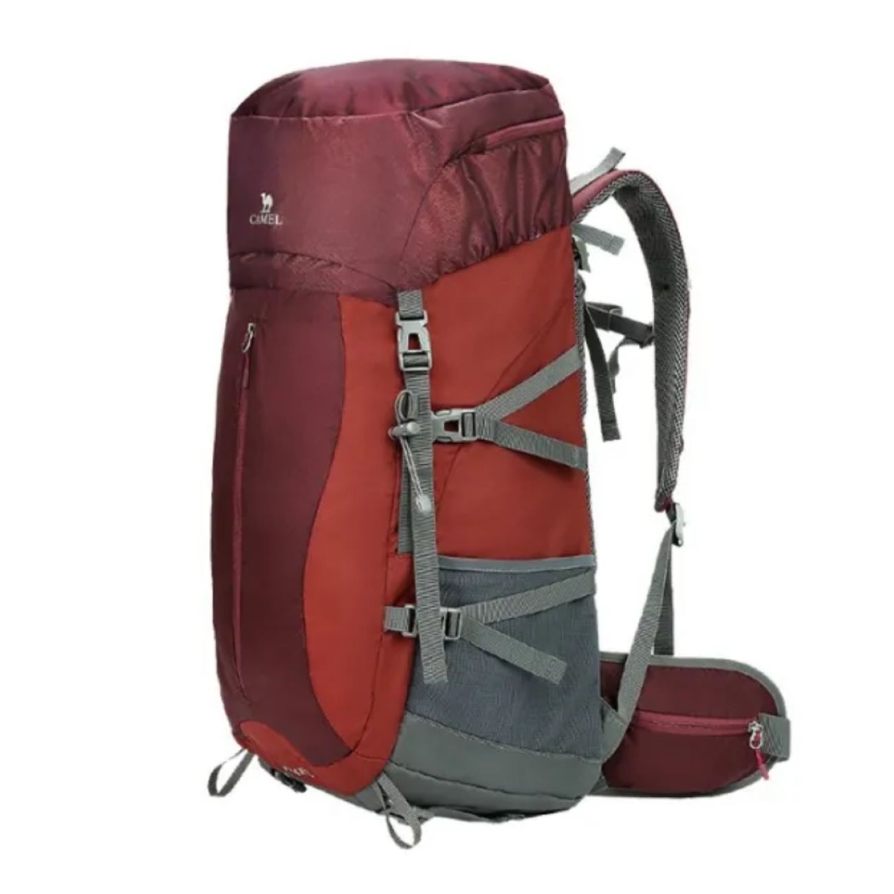 45+5-Liter Wanderrucksack – Camel Marke, Premium Design für lange Wanderungen