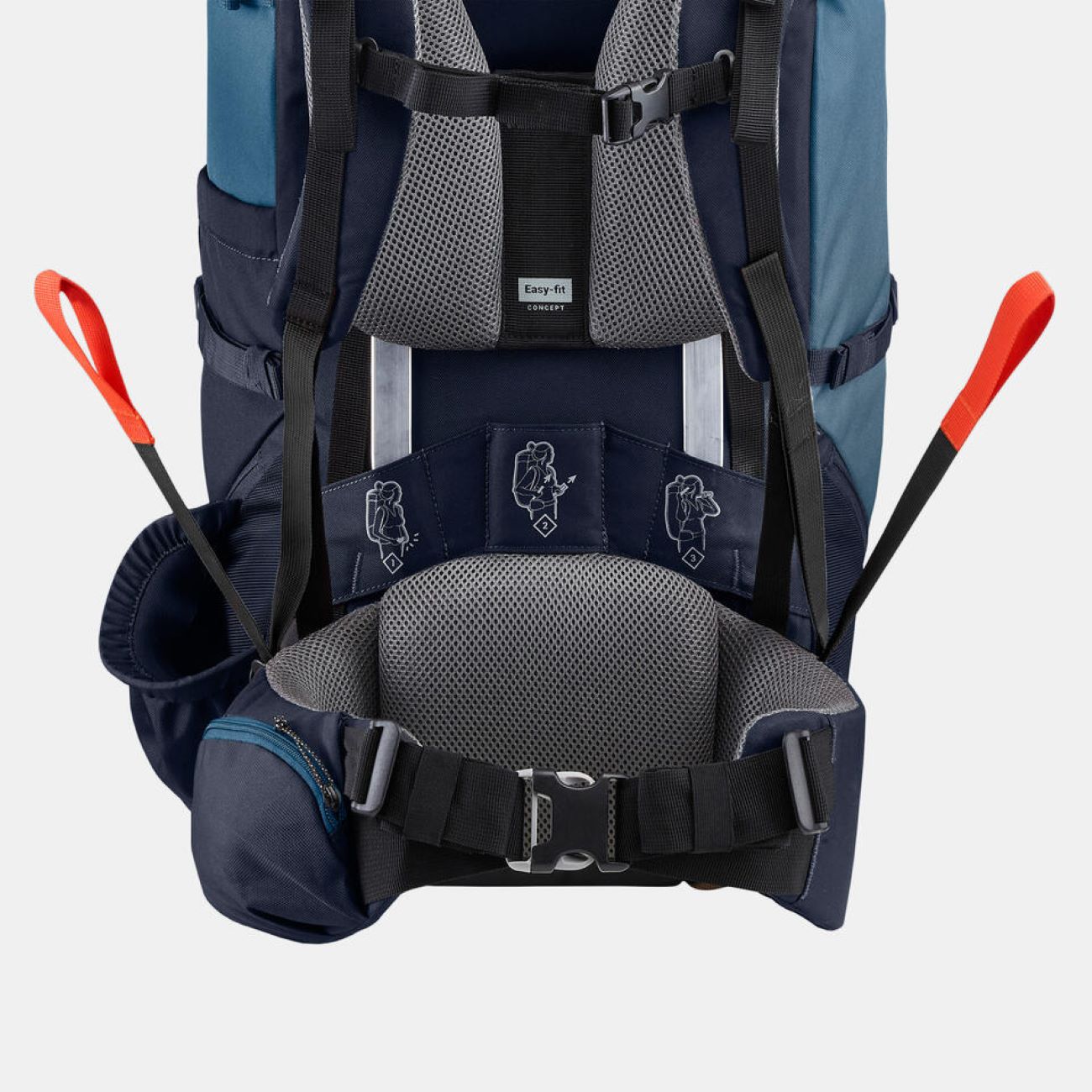 60L Forclaz Wanderrucksack – Geräumig und leicht