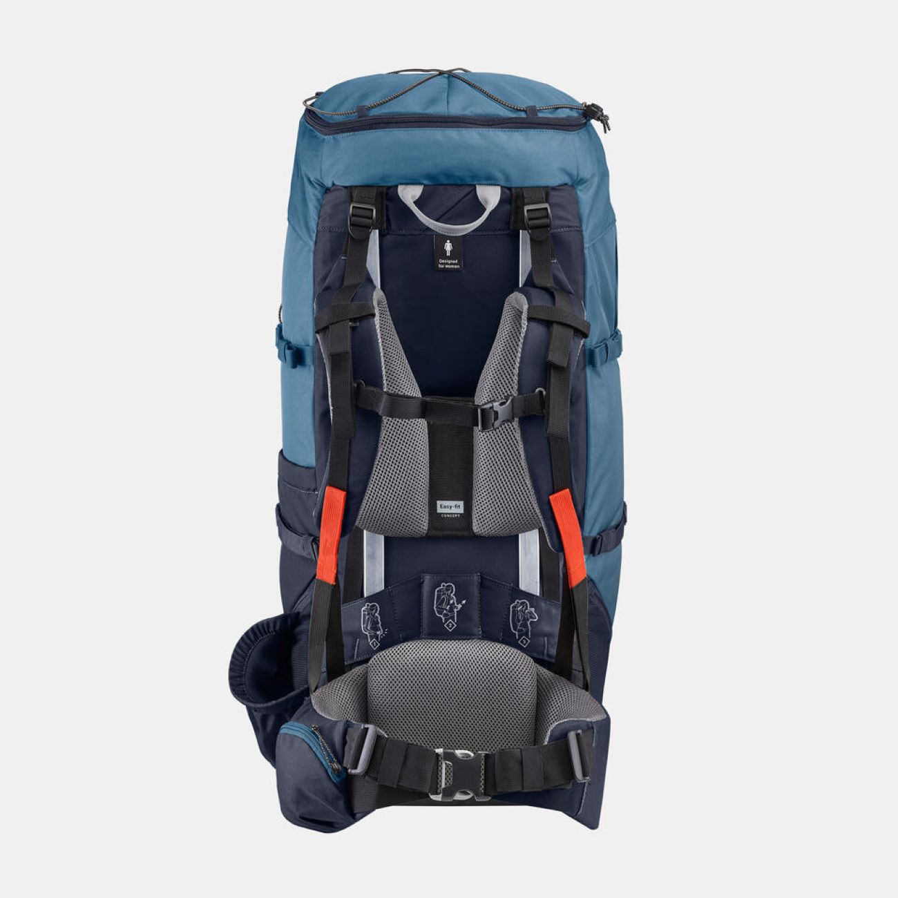 60L Forclaz Wanderrucksack – Geräumig und leicht