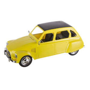 Citroën Dyane 6 (1968) Klassisches Jian Spielzeugauto mit schwarzem Dach