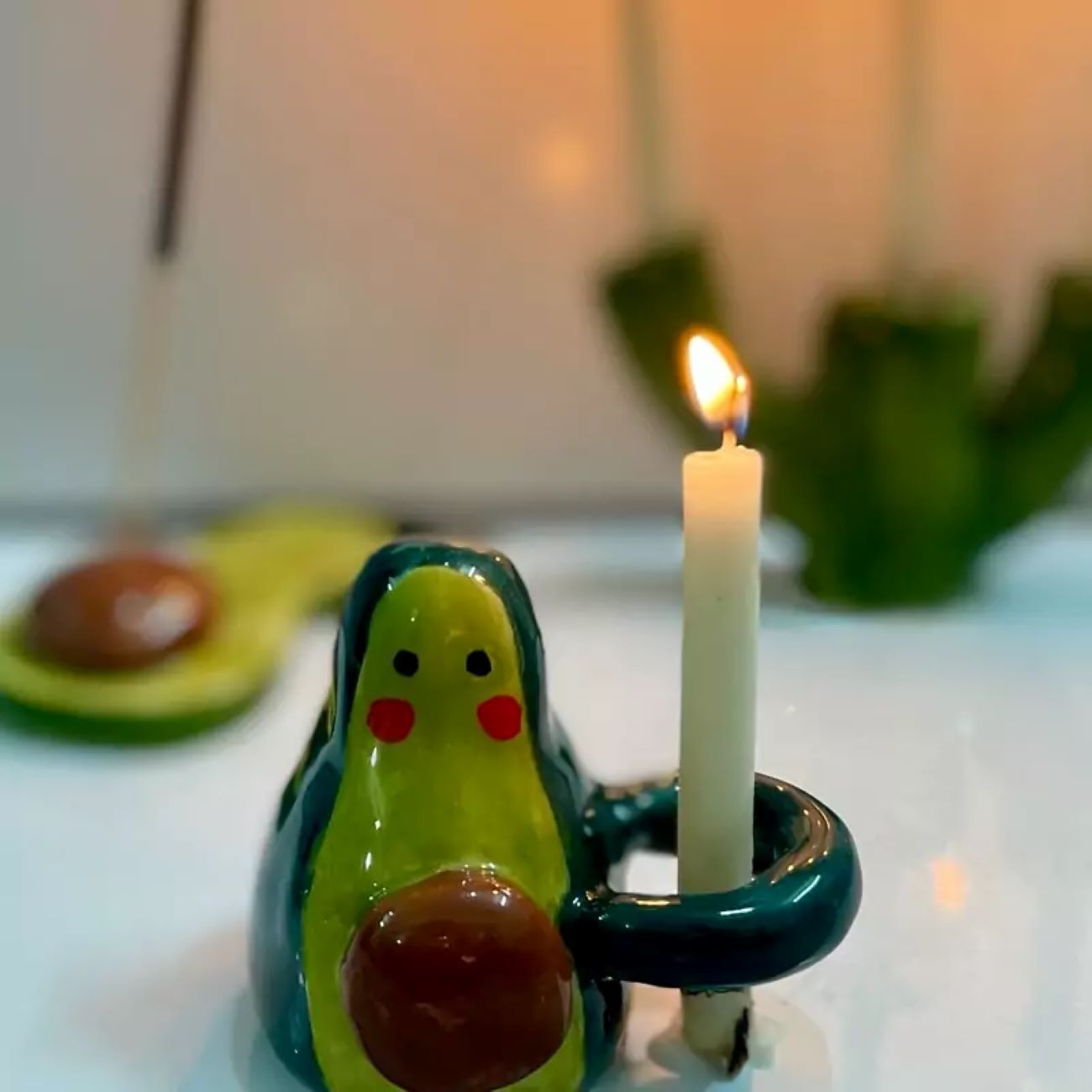 Set aus Keramik Salz- und Pfefferstreuern Linda