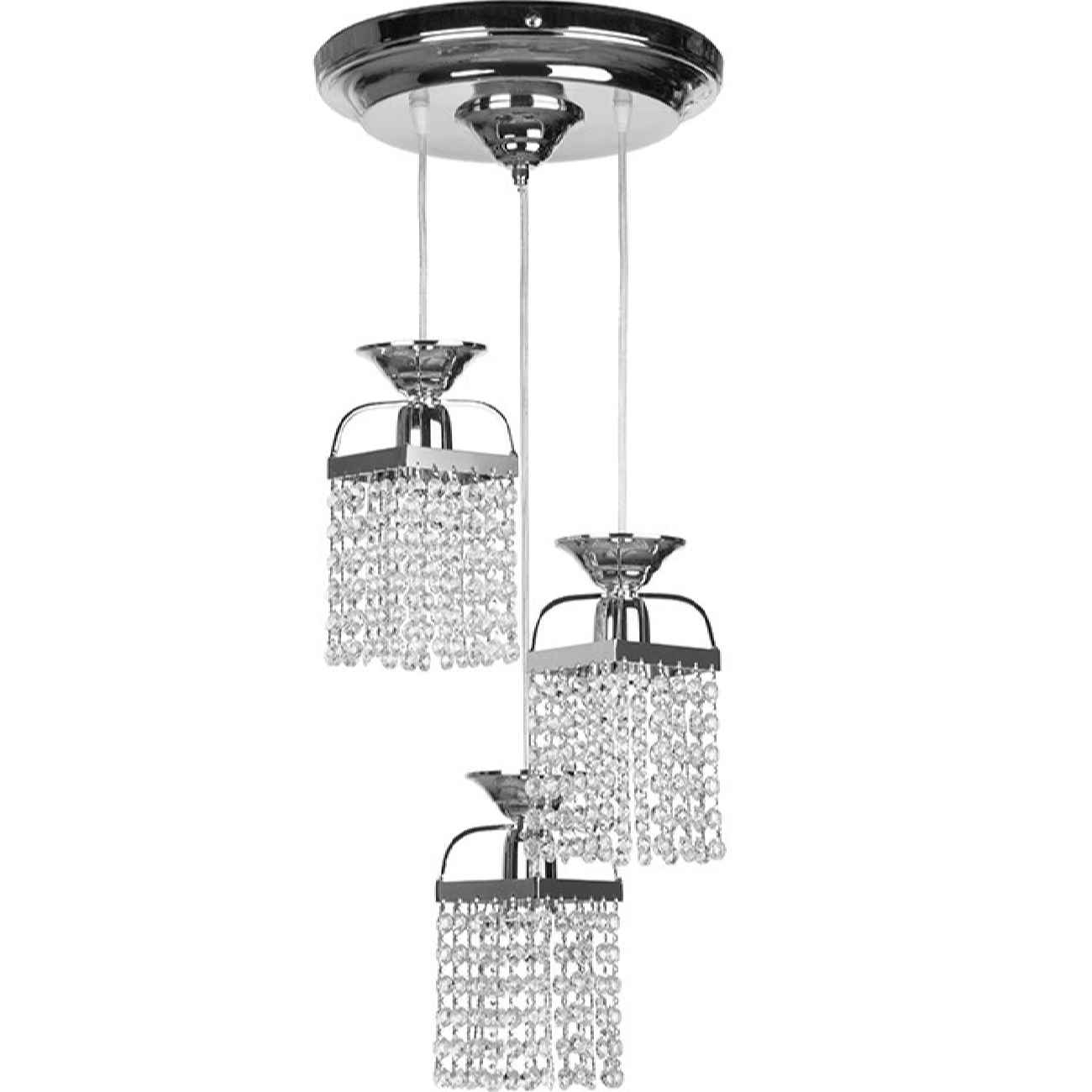 Elegante Kristall-Cluster-Pendelleuchte für einen luxuriösen Glanz