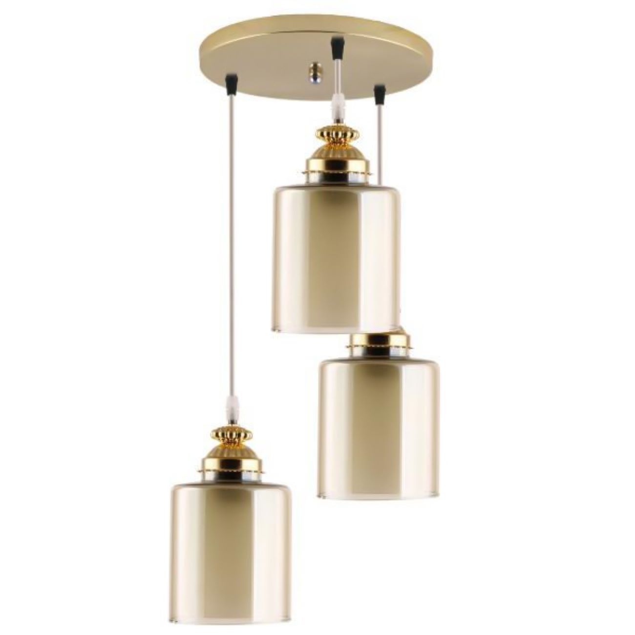 Glas-Cluster-Pendelleuchte – für eine atemberaubende Decke