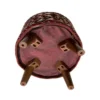 Luxuriöser Teppich-Pouf mit zeitlosem Design – Iranische Handwerkskunst