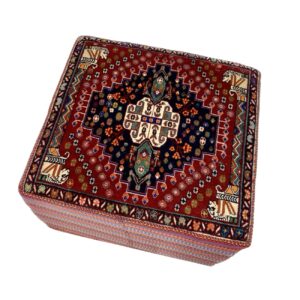 Persischer Teppich-Pouf – Traditionelle Handwerkskunst trifft modernen Komfort