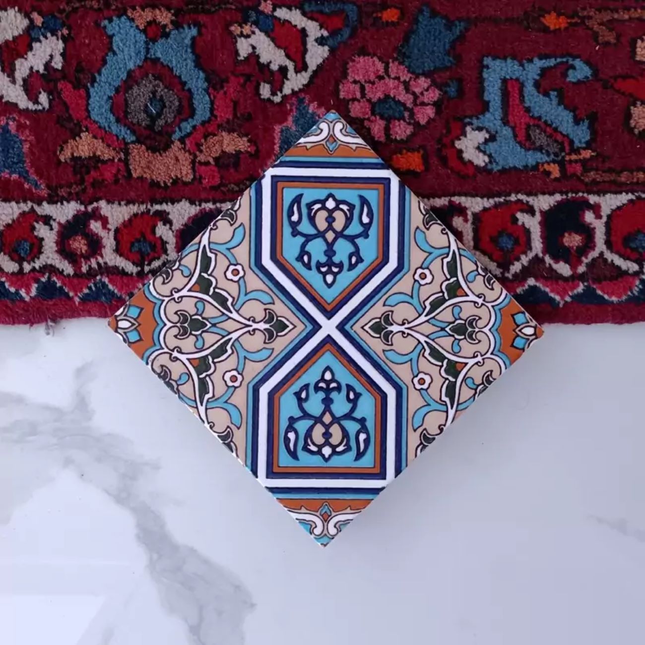 Persische Fliesen – Wand- und Bodeninstallation für elegante Innenräume, 25 Stück