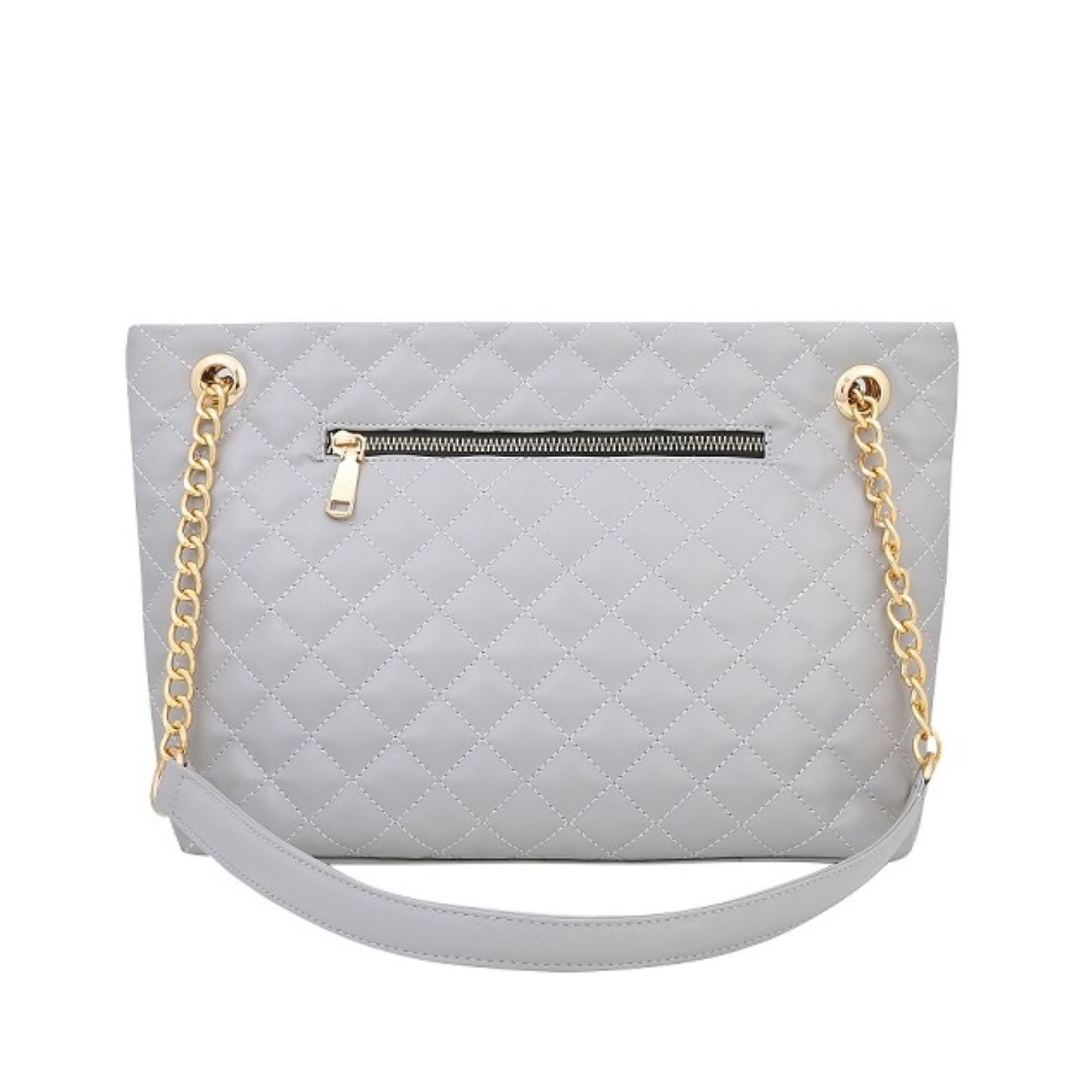 Stylische Ledertasche mit modischem Kettenträger