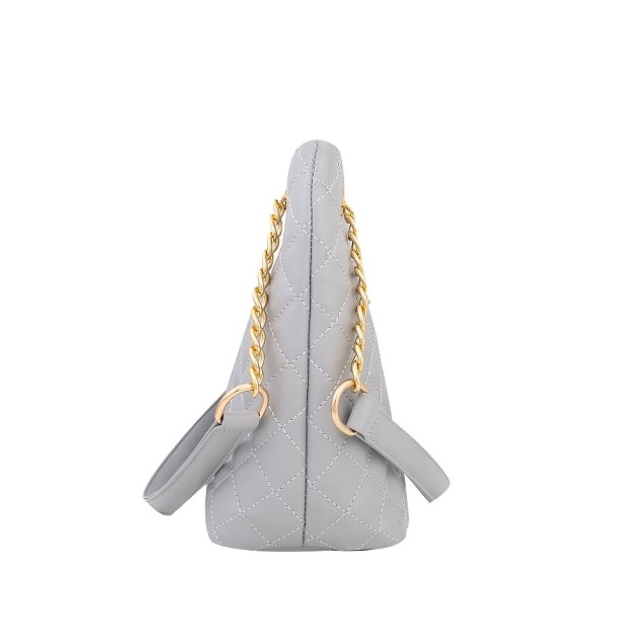 Stylische Ledertasche mit modischem Kettenträger