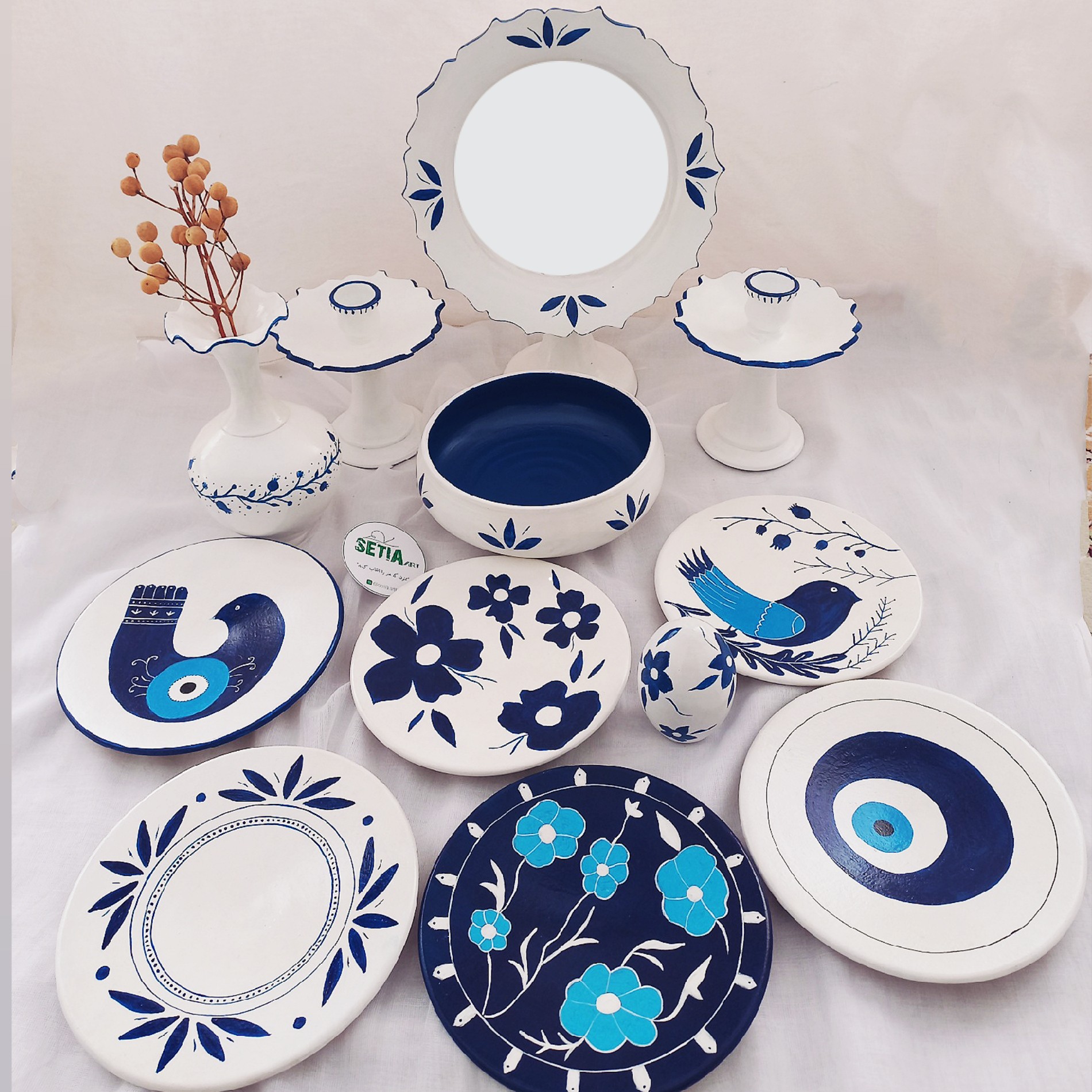 Damen Langarmbluse Modell Tulika