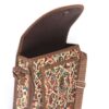 Termeh Crossbody-Tasche im persischen Stil für klassischen Look