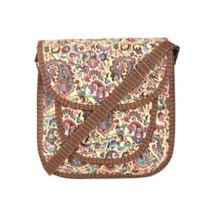 Termeh Crossbody-Tasche im persischen Stil für klassischen Look