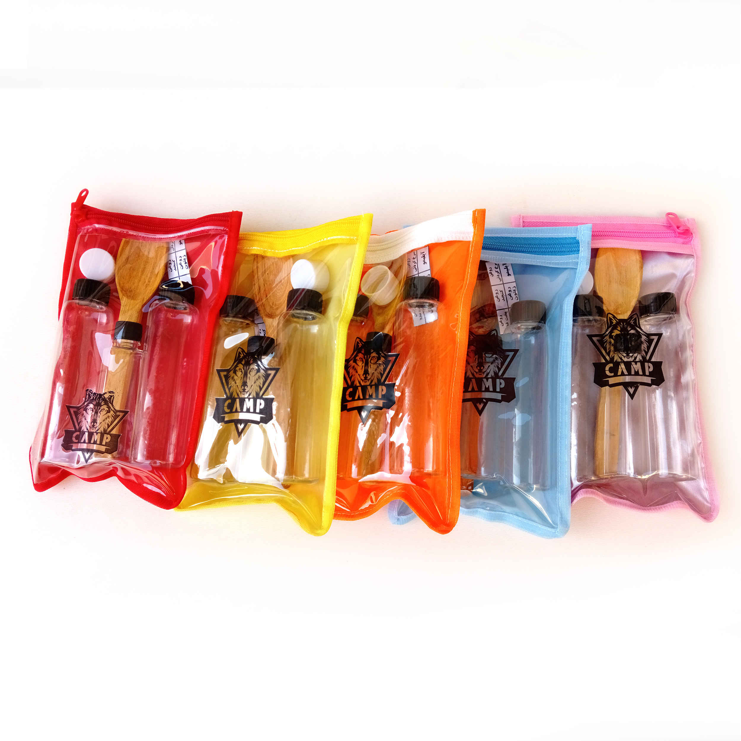 Reise-Gewürzbehälter Set mit 4 – Für Öl & Salz, Ideal für Camping