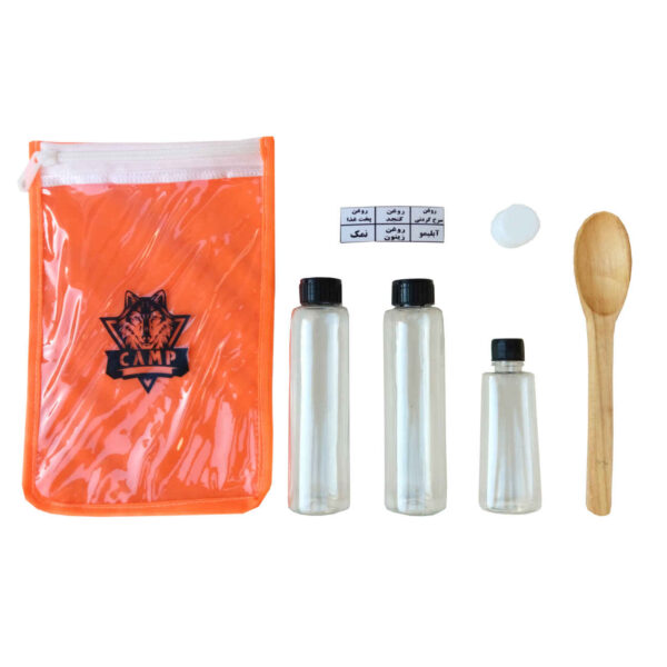 Reise-Gewürzbehälter Set mit 4 – Für Öl & Salz, Ideal für Camping