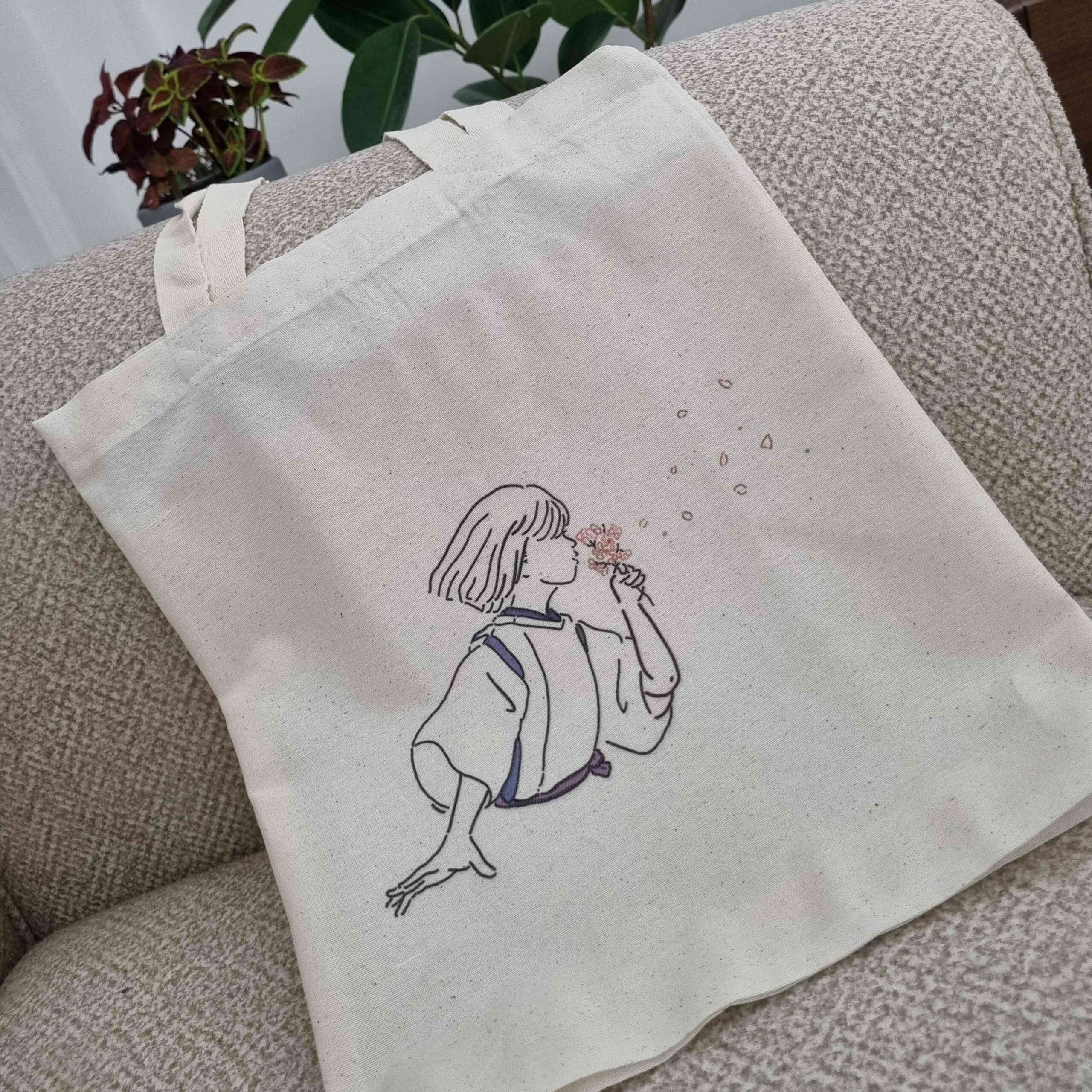 Macrame Sling Tasche für Frauen – Handgewebt Modell Circular