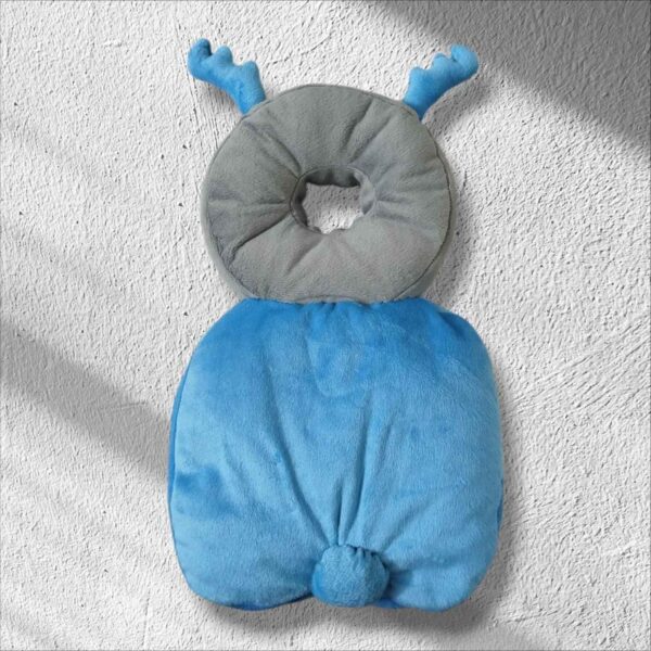 Baby-Kopfschutz Bären-Kopfkissen Blau