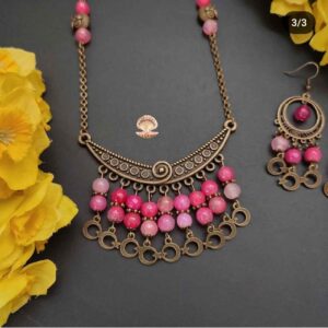 Bronze-Ohrring-Set mit einzigartigem Design