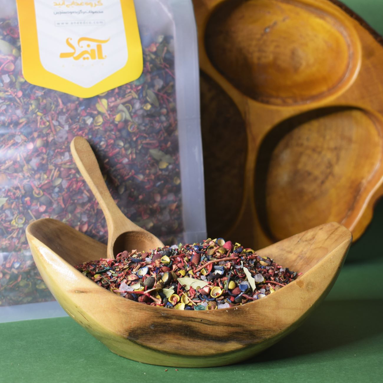 Buntes Espand – Rituelles Kraut aus Iran – Kapia (500 g)