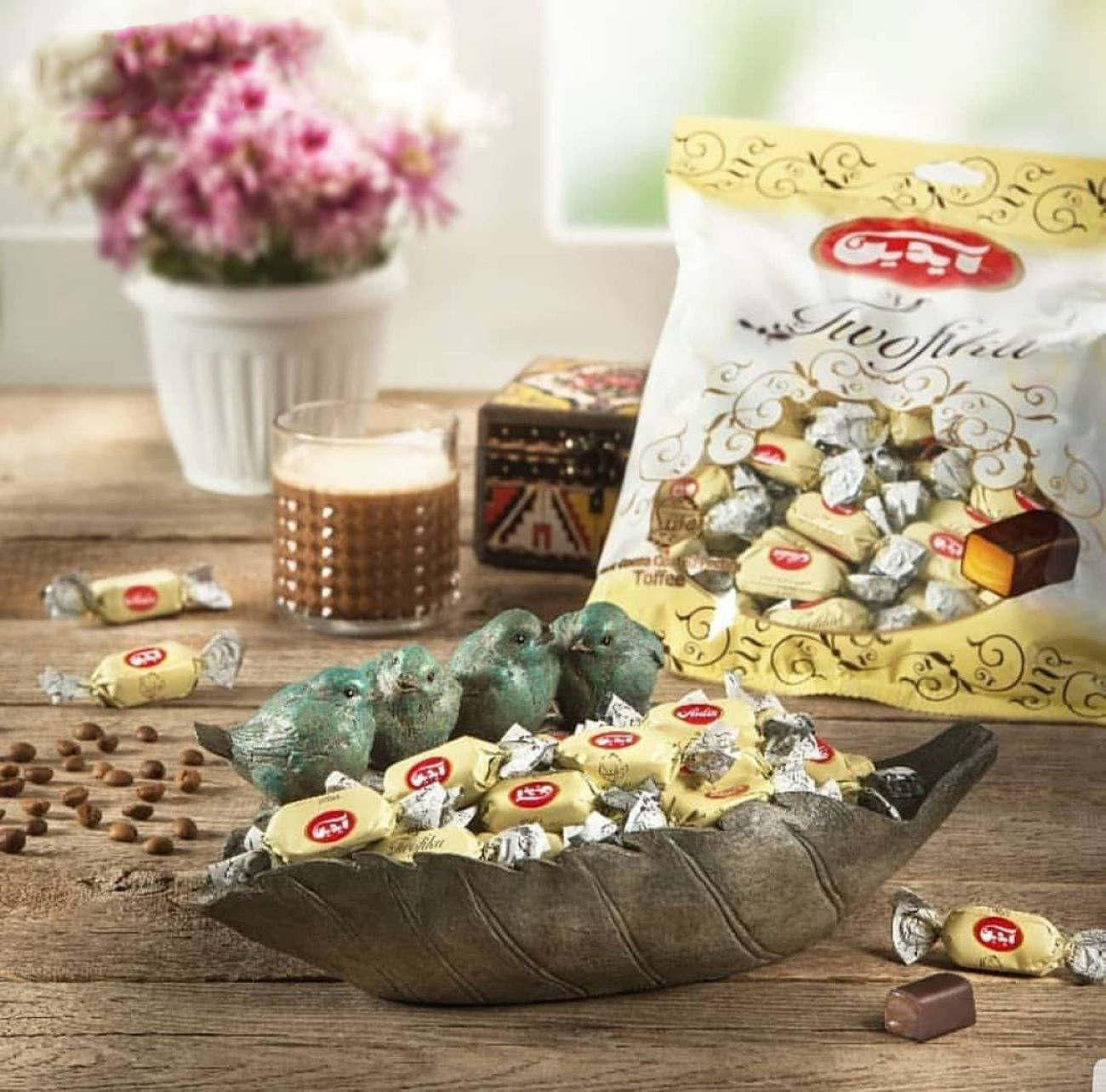 Dunkle Schokolade Toffee – Marke Aydin 1 kg