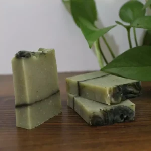 Entgiftende Spirulina-Seife für klare, glatte Haut (4 Stück)