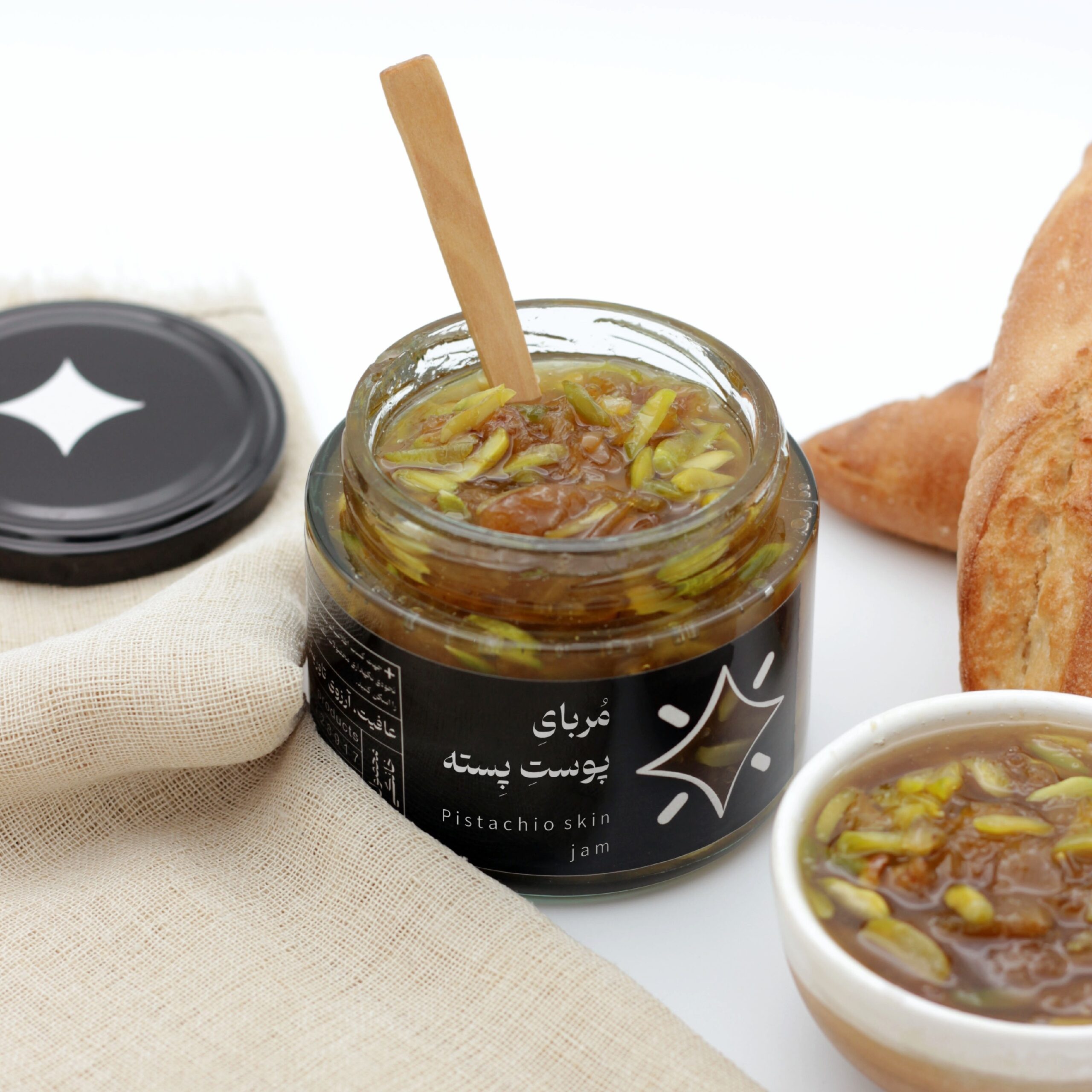 Iranische Marmelade – Pistazienhaut, 300 g | 100% natürlich, handgemacht