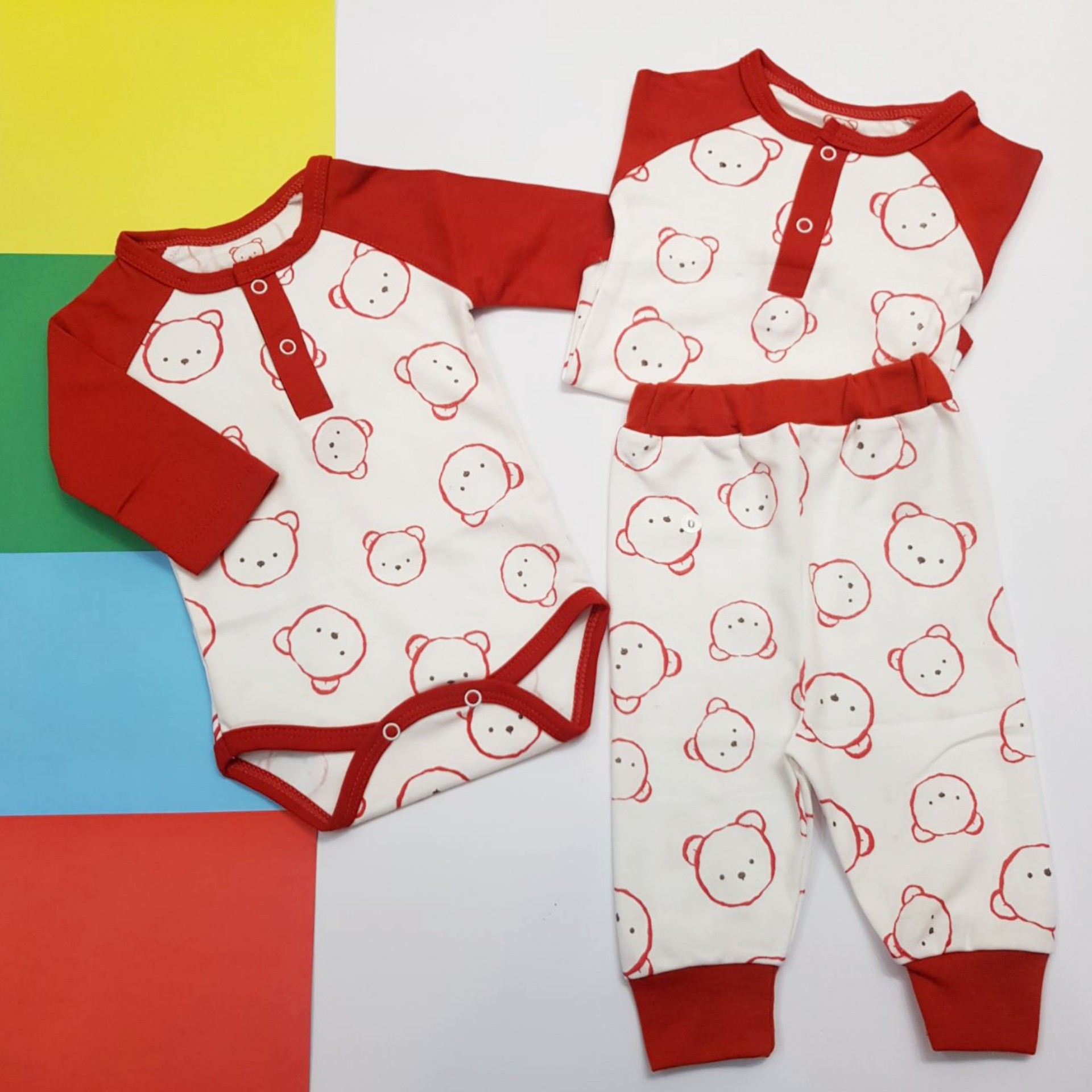 Baby Langarm Strampler Komfortabel mit Tier Design