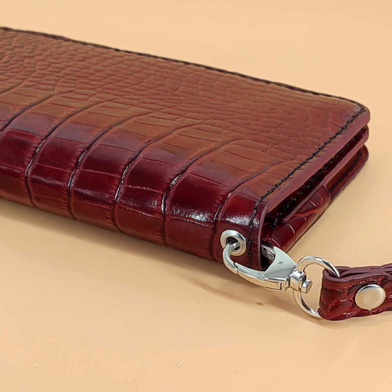 Luxuriöse Ledergeldbörse für Damen – Ideal zum Kartenorganisieren