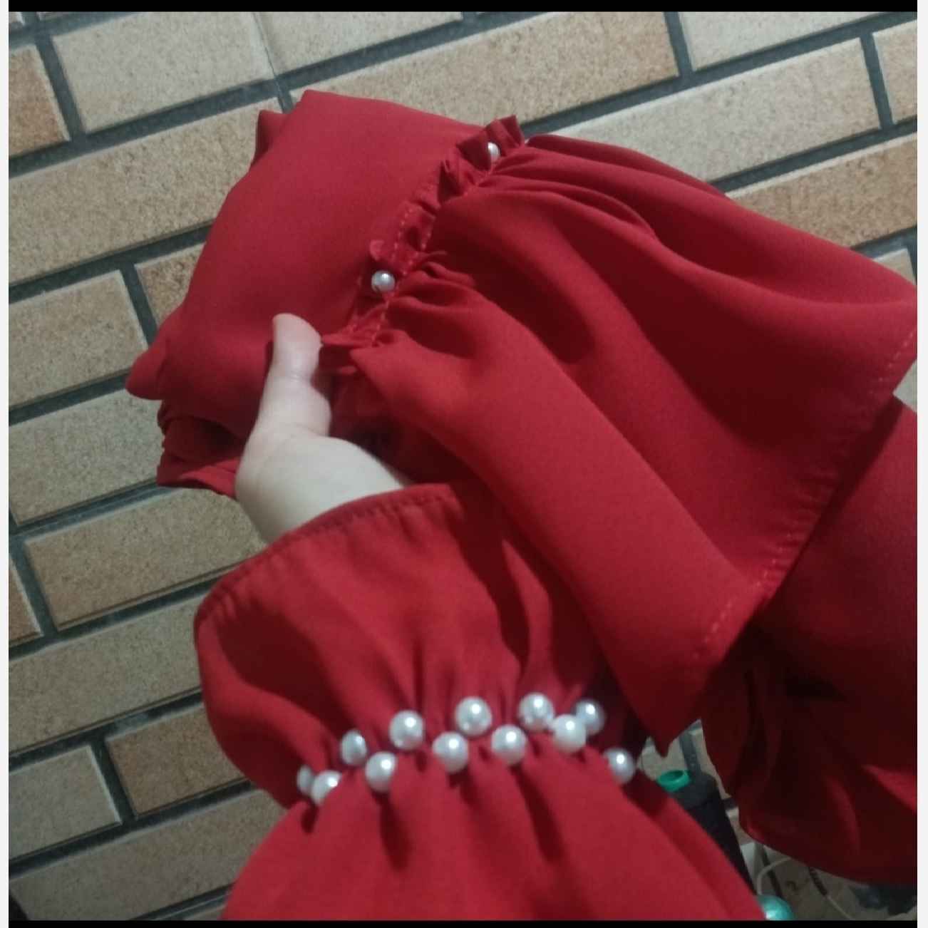 Traditioneller iranischer Shapoo-Hut in Rot – Handgefertigt, stilvoll & einzigartig