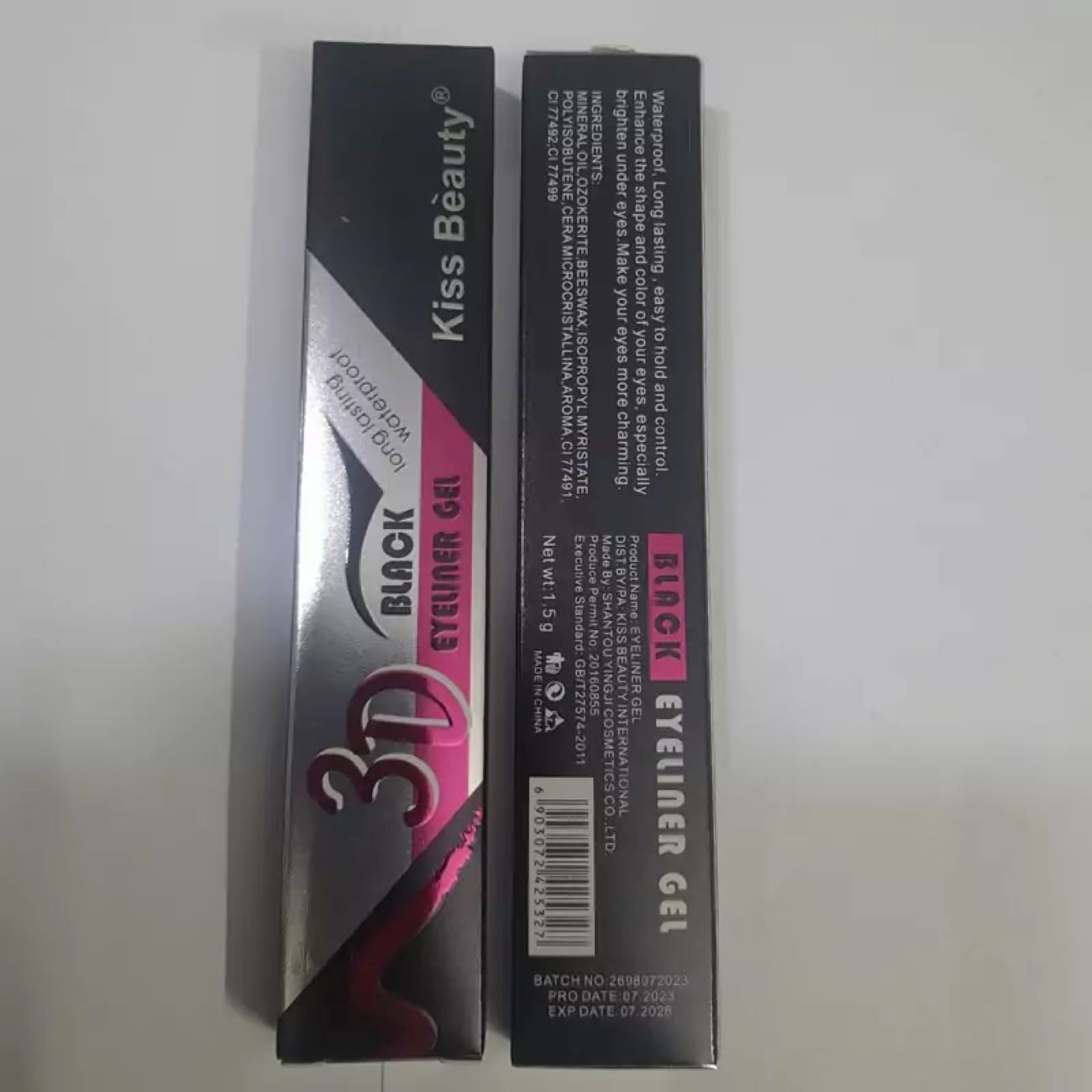 Doucce Wasserfester Surma Stift Eyeliner, Goldenes Modell (5 Stück)