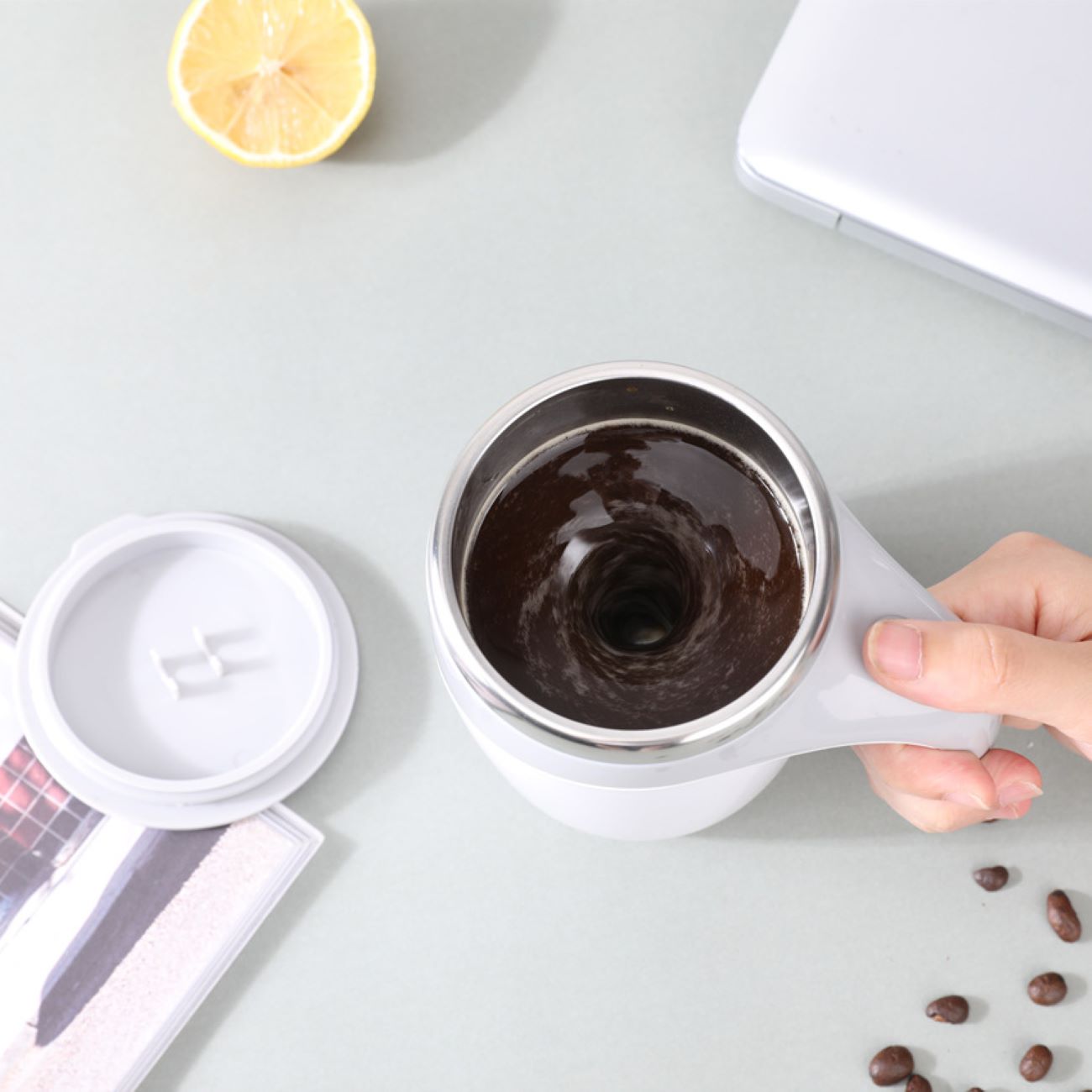 Automatischer Rühr-Reisemug – Modell XD-860 (380 ml)