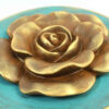Dekorativer Keramikteller mit Blumendesign, 3er-Set